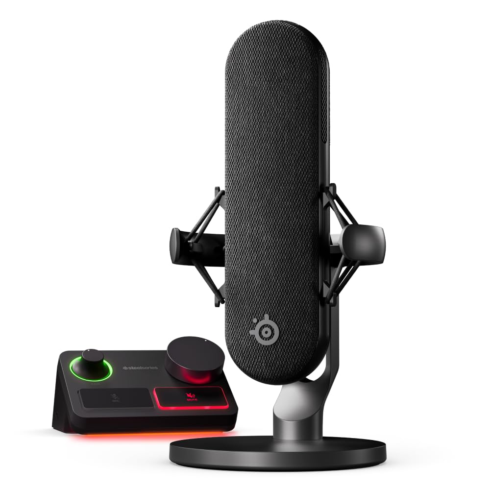 SteelSeries Alias Pro Kit – XLR-Mikrofon + Stream-Mixer