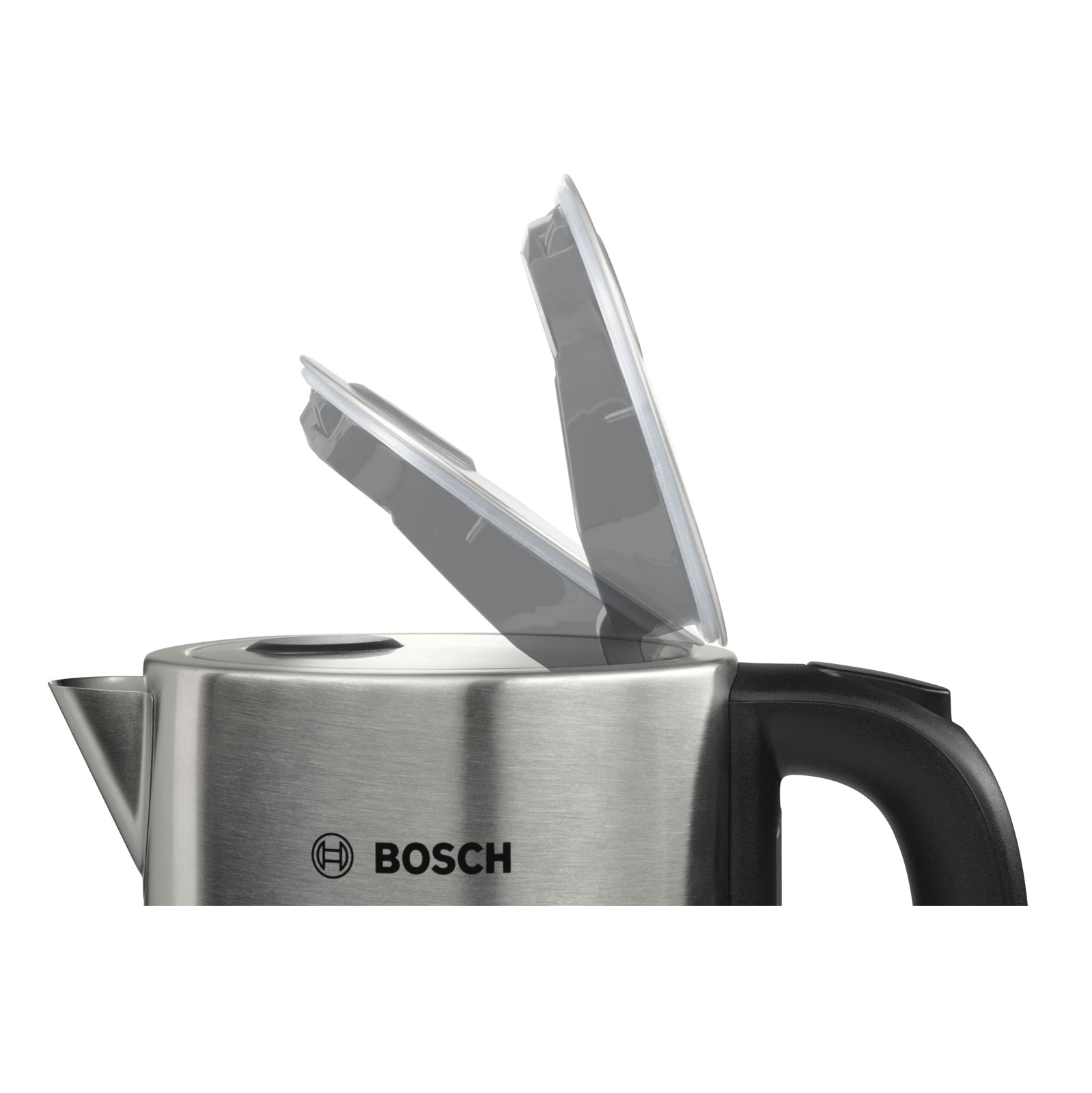 Bosch TWK7S05 Wasserkocher grau/schwarz Bosch TWK7S05 Wasserkocher grau/schwarz