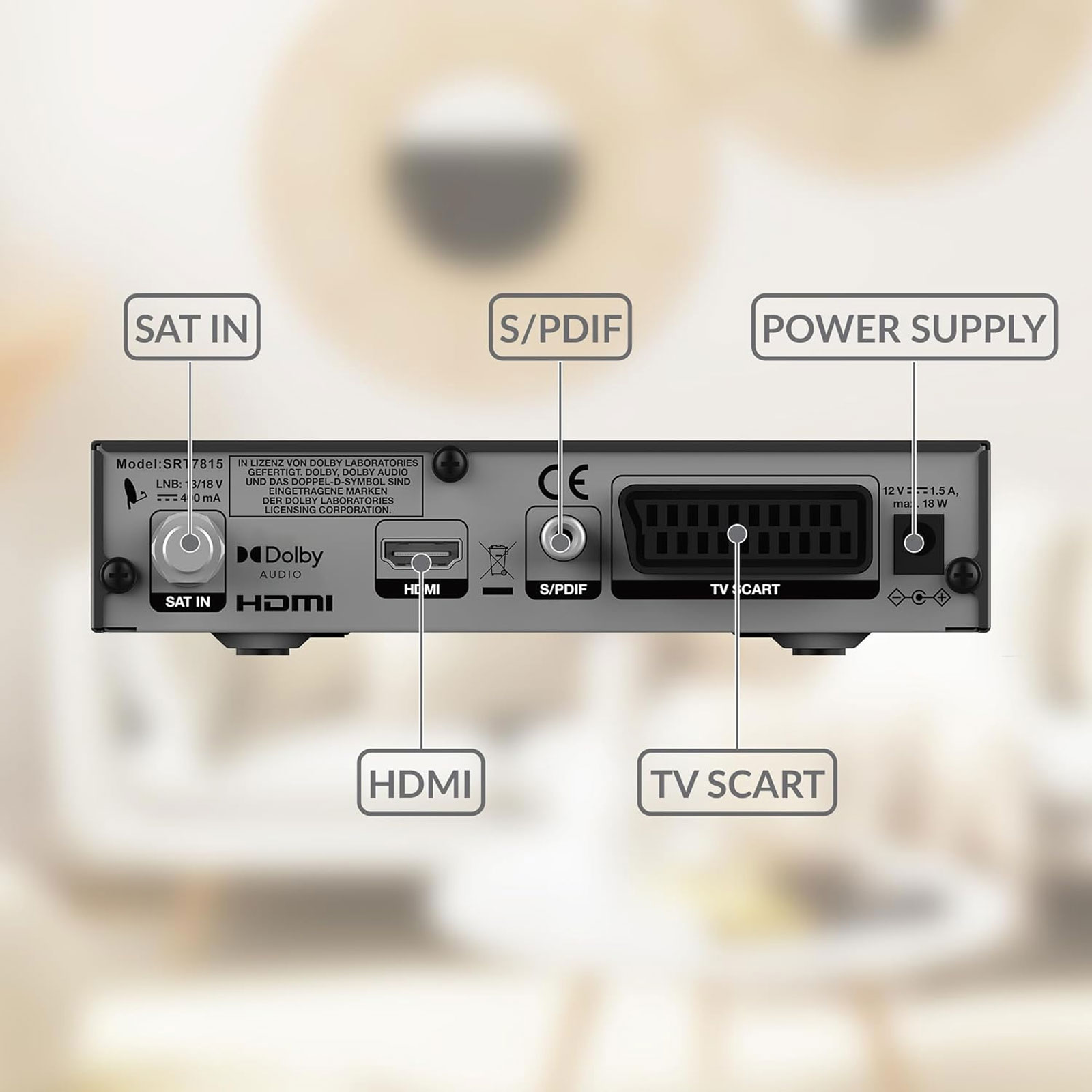 Strong SRT7815 DVB-S Receiver