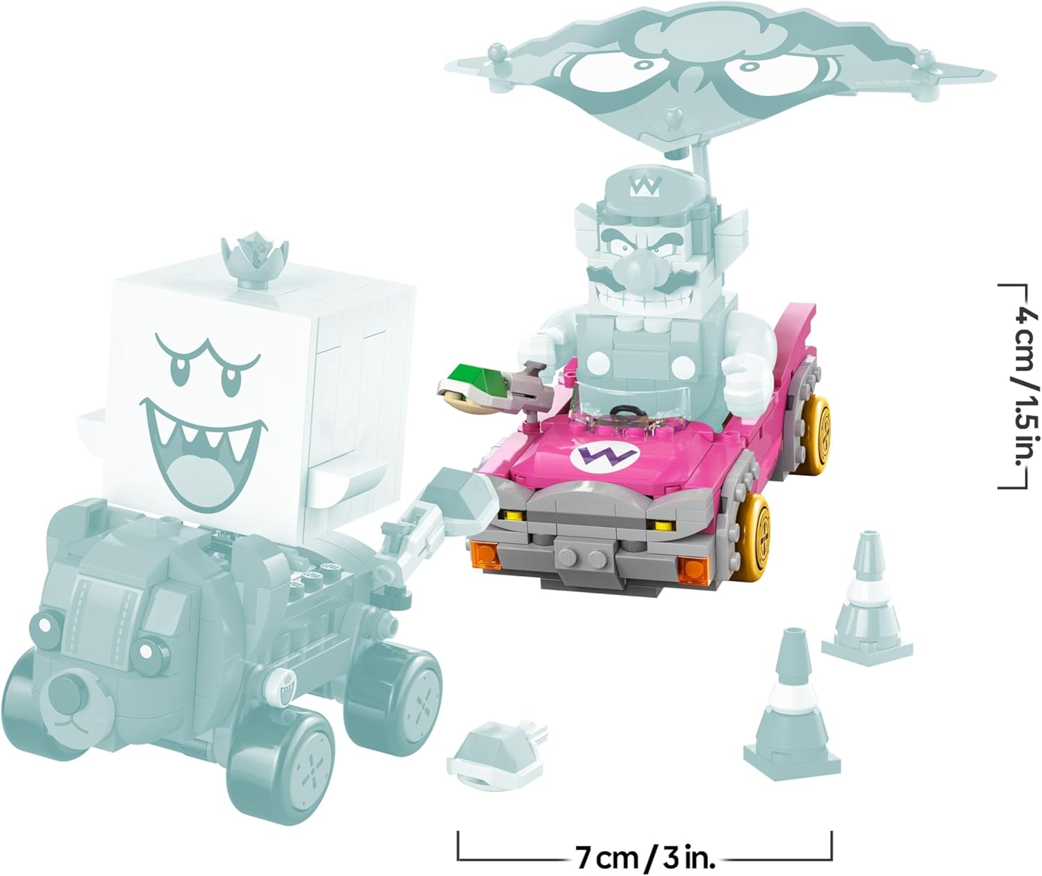 LEGO Super Mario: Mario Kart - Wario & König Buu Huu 72038