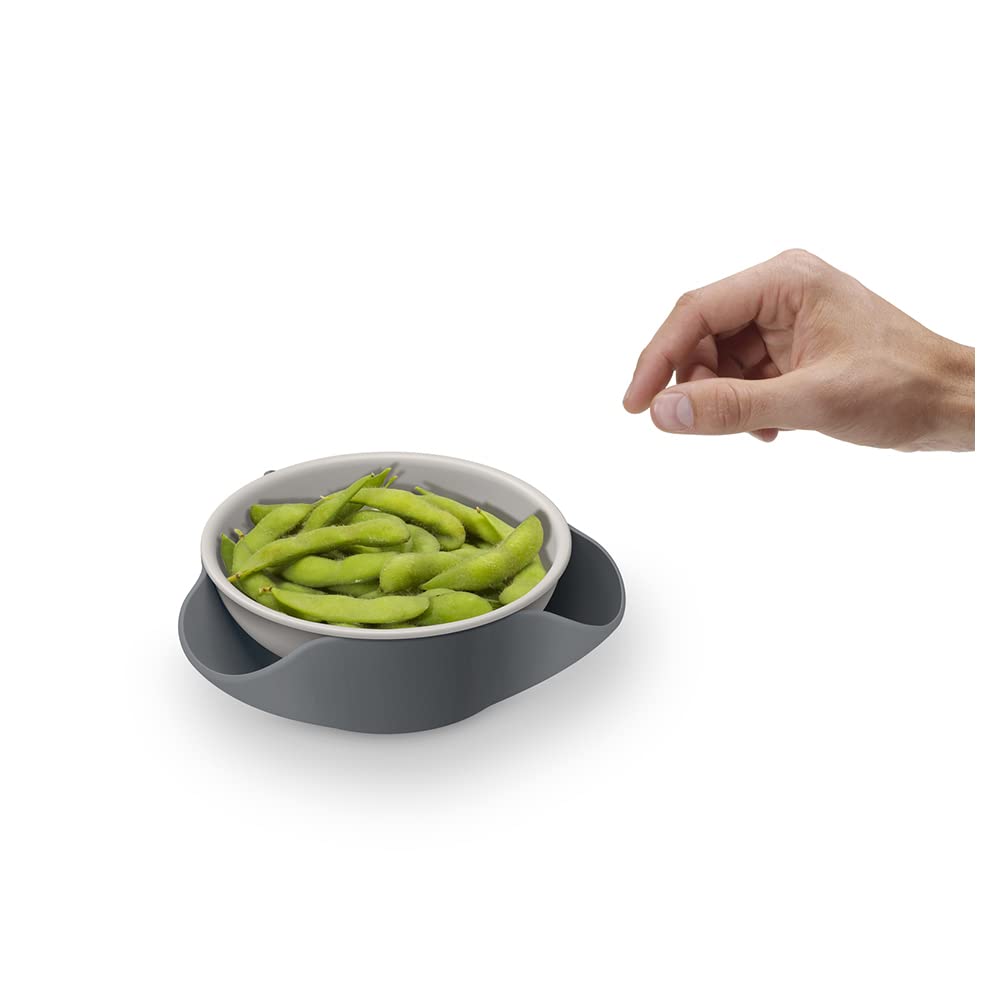 Joseph Joseph Double-Dish Servierschale Oliven Nüsse Grey Pistazie