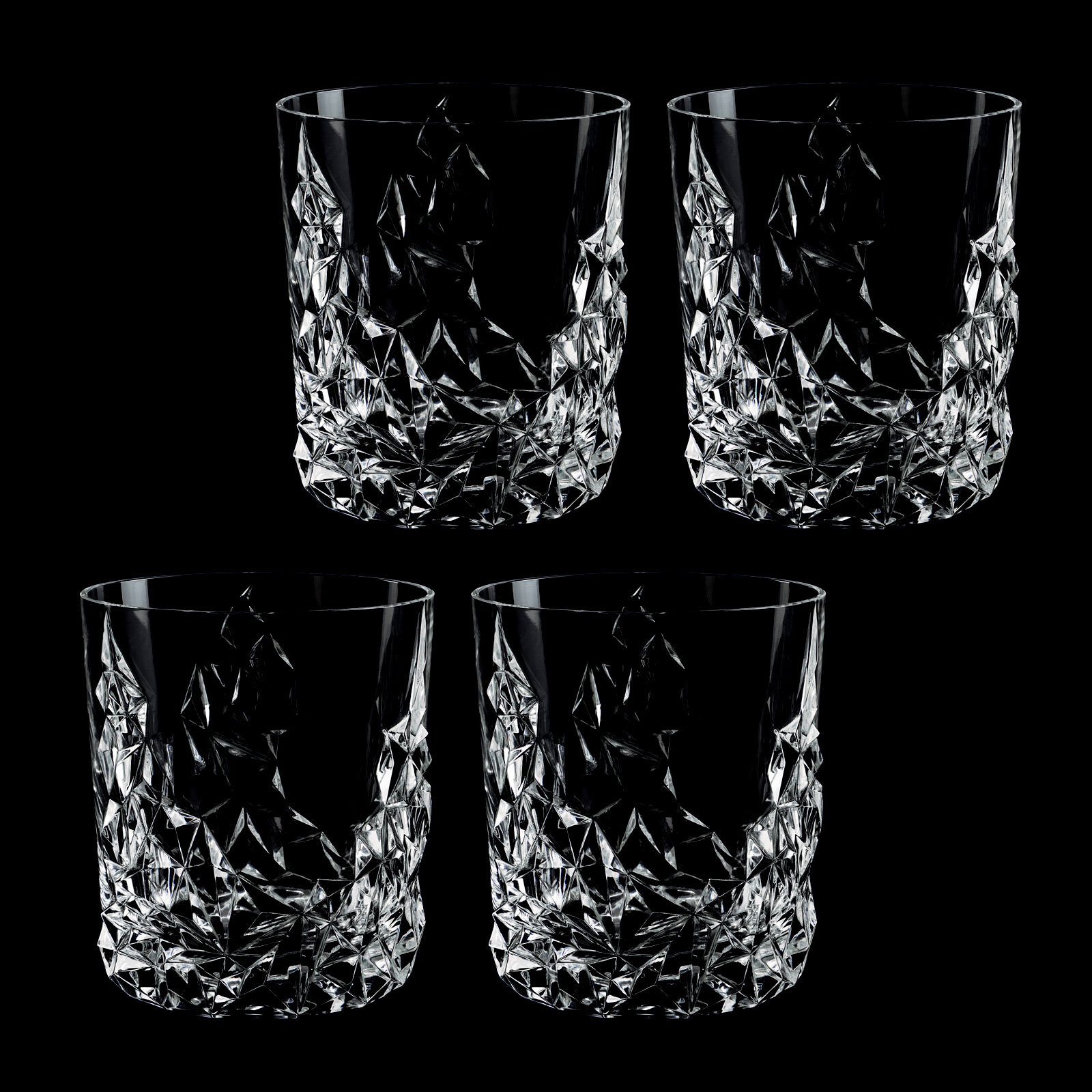 Nachtmann Whiskyglas Sculpture, 4er-Set