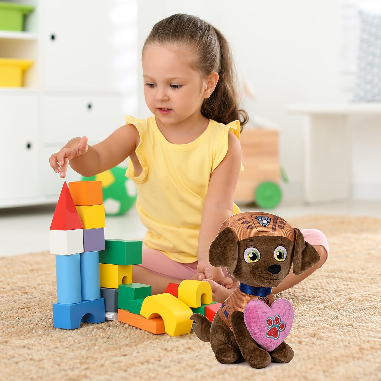 PAW Patrol Zuma 27cm - hochwertiges Kuscheltier für Fans der beliebten TV-Serie