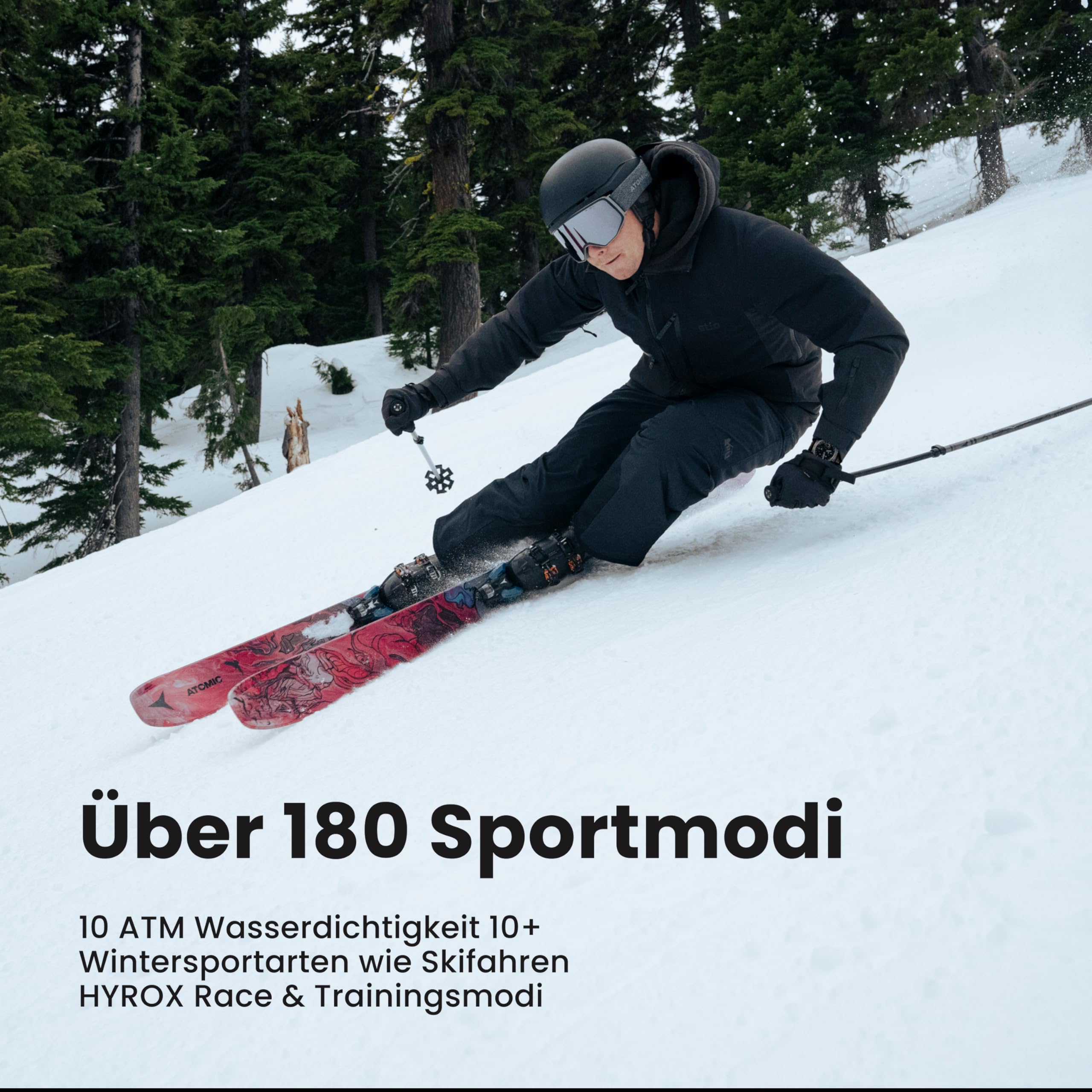 Amazfit T-Rex 3 Pro Outdoor Smartwatch 48mm Saphir-AMOLED-Display, Titan-Lünette