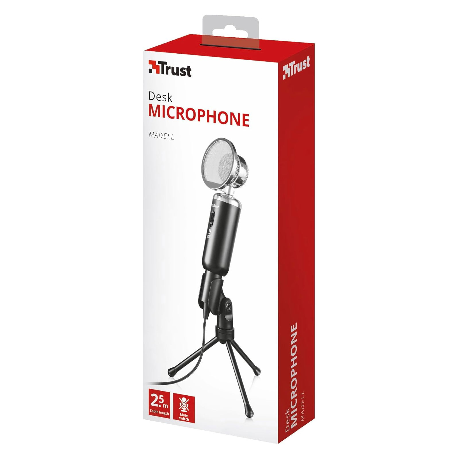 Trust Madell Desk Microphone für PC & Laptop