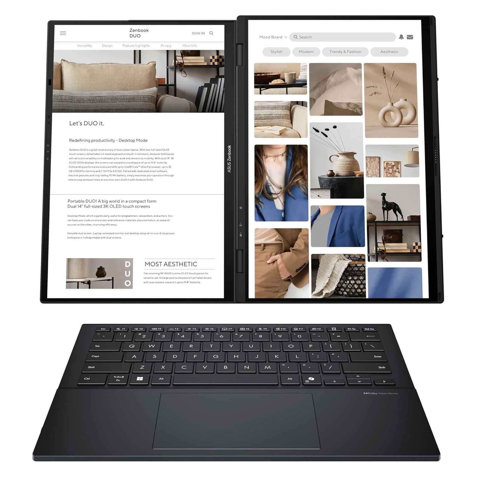 ASUS Zenbook Duo UX8406CA-PZ068X Notebook