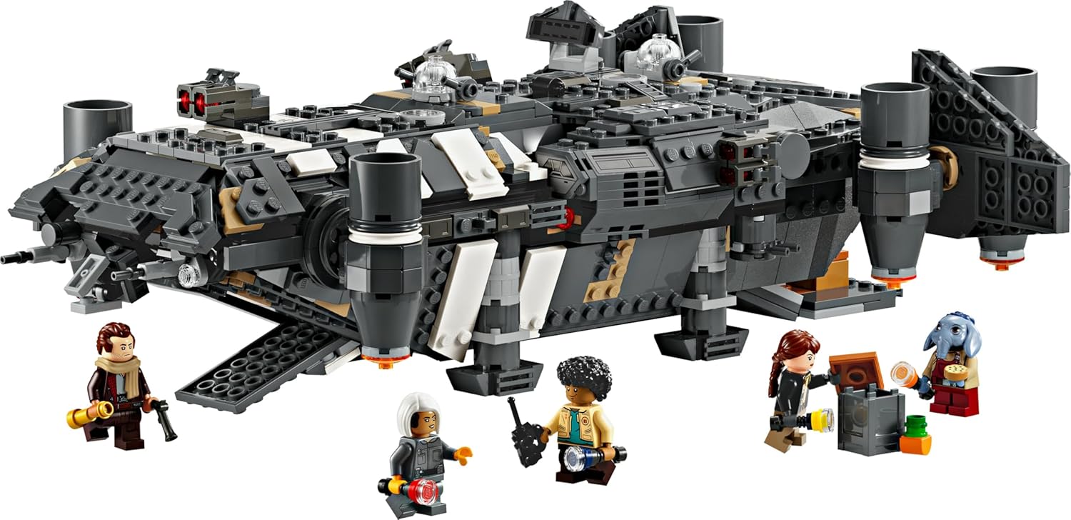 LEGO Star Wars: Skeleton Crew Die Onyx Cinder, Spielzeug-Sternenschiff