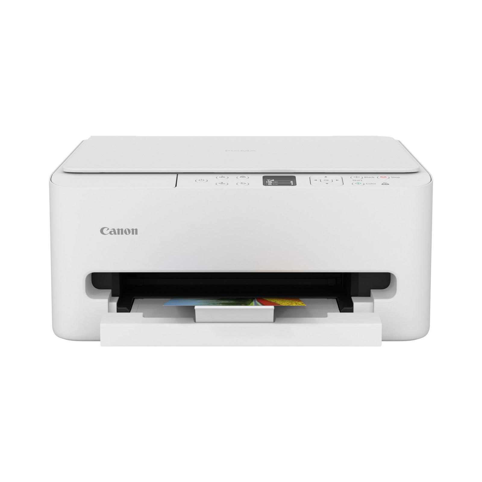 CANON PIXMA TS6550i Multifunktionsdrucker, Weiß (Drucken, Kopieren, Scannen, WLAN, USB, Apple AirPrint, Canon iEasy-PhotoPrint, Mopria Print Service, Cloud Integration Service, Duplex, A4)