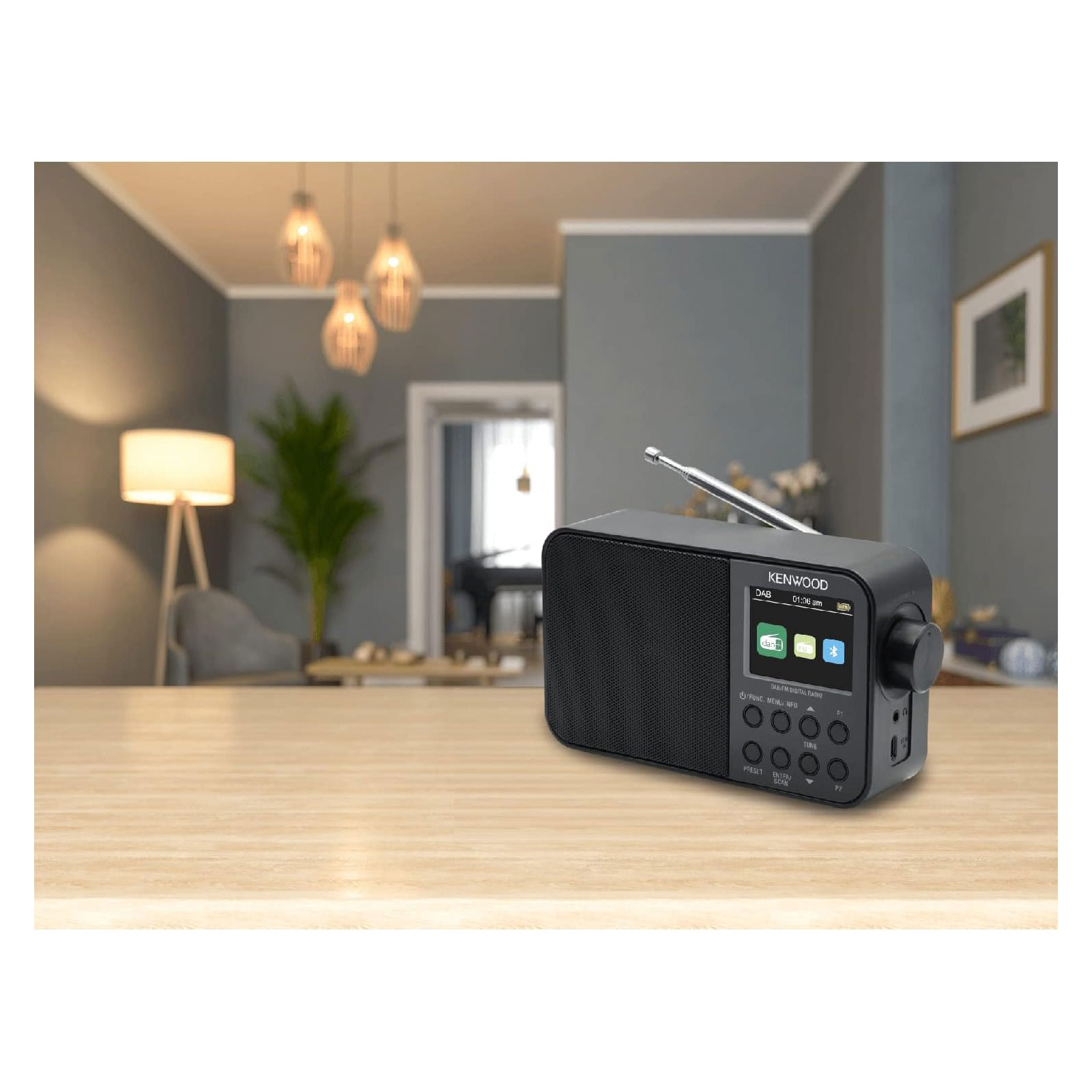 Kenwood CR-M30DAB-B schwarz DAB+ Radio