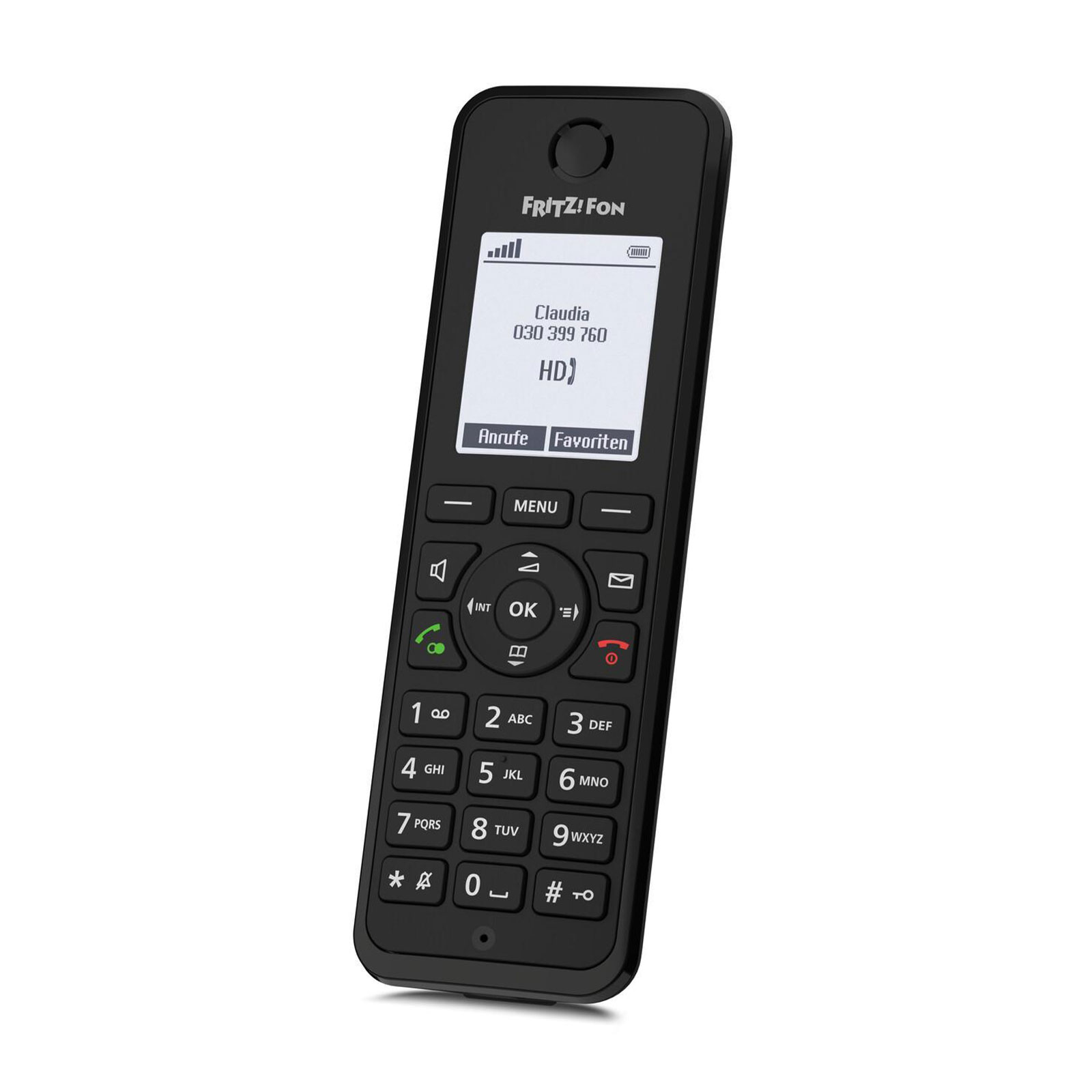 AVM FRITZ!Fon M3 Schnurloses Telefon 1 Mobilteil mit Anrufbeantworter DECT