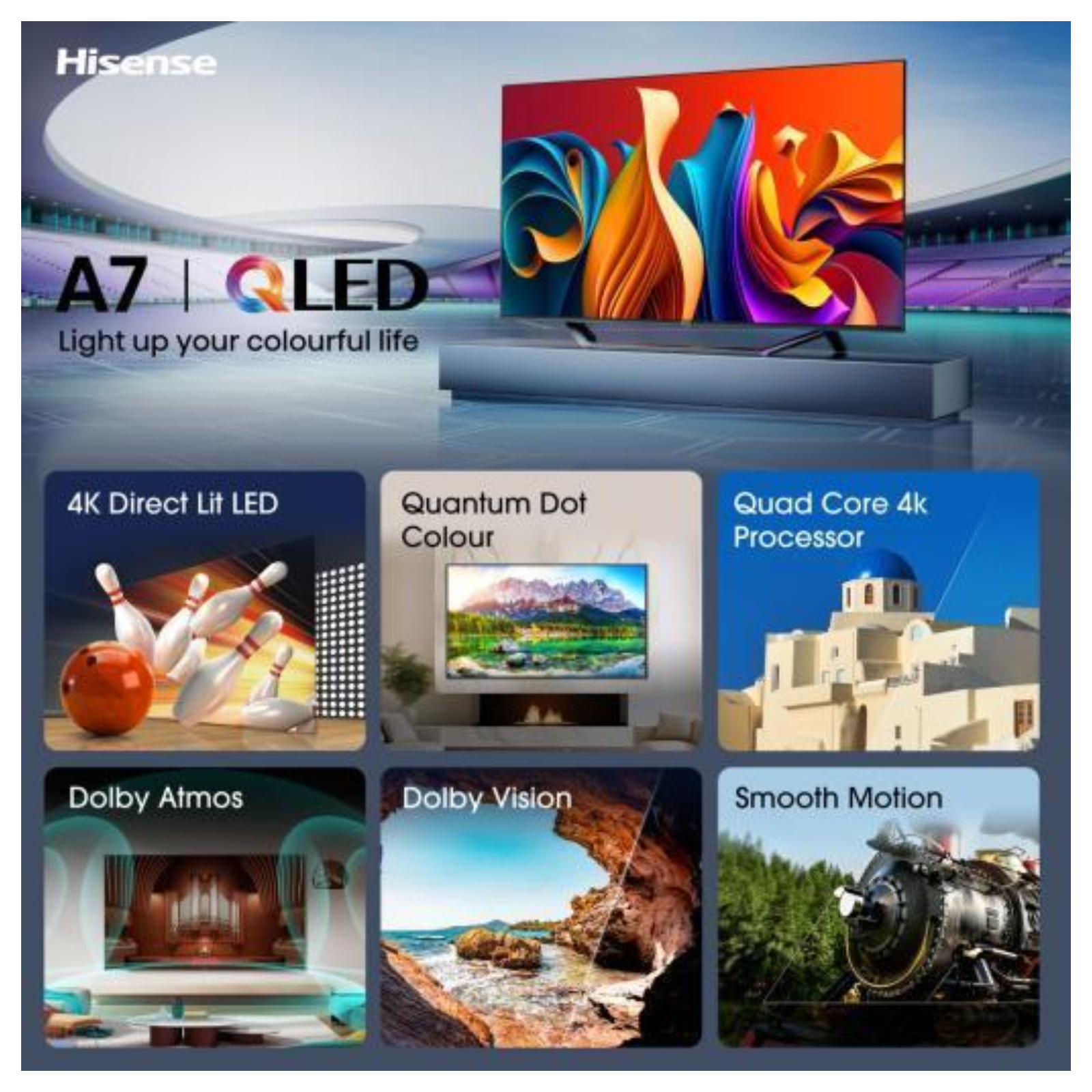 HISENSE 50A79NQ LED TV