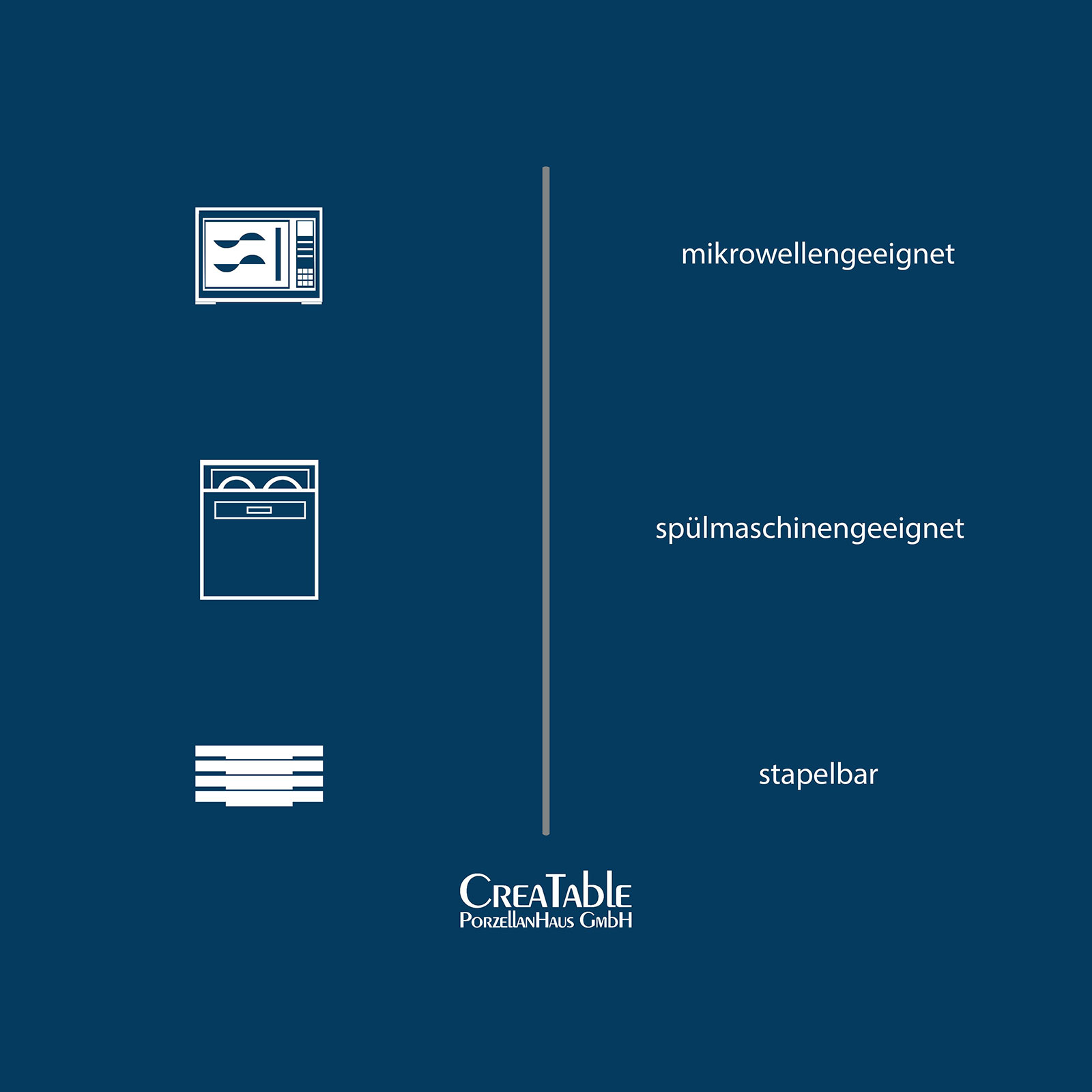 CreaTable 24224 Nature Collection Green Life, Bowl Set 12-teilig