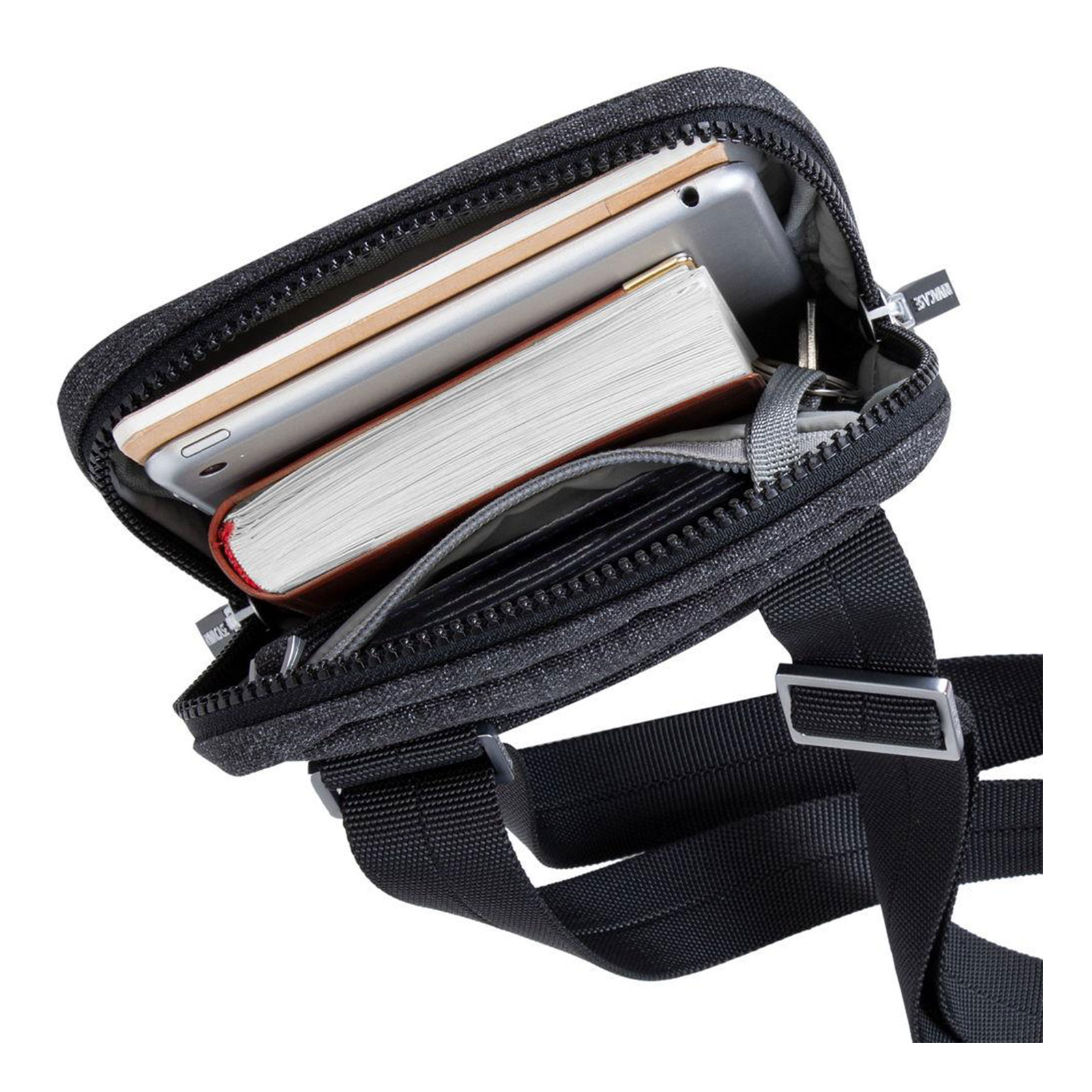 Rivacase 8810 Tablet-Umhängetasche Lantau 8", schwarz melange