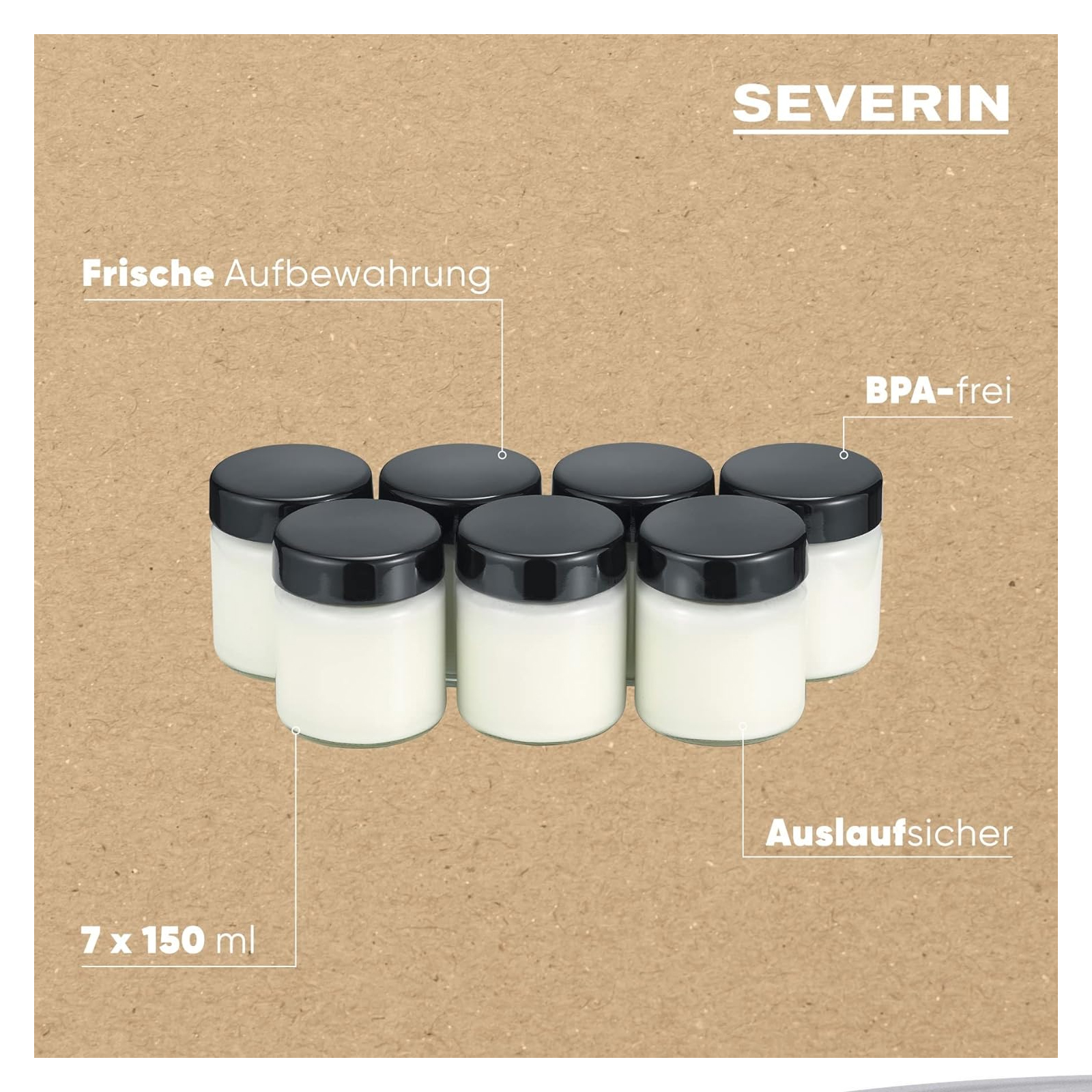 SEVERIN EG 3514 Joghurtbereiter