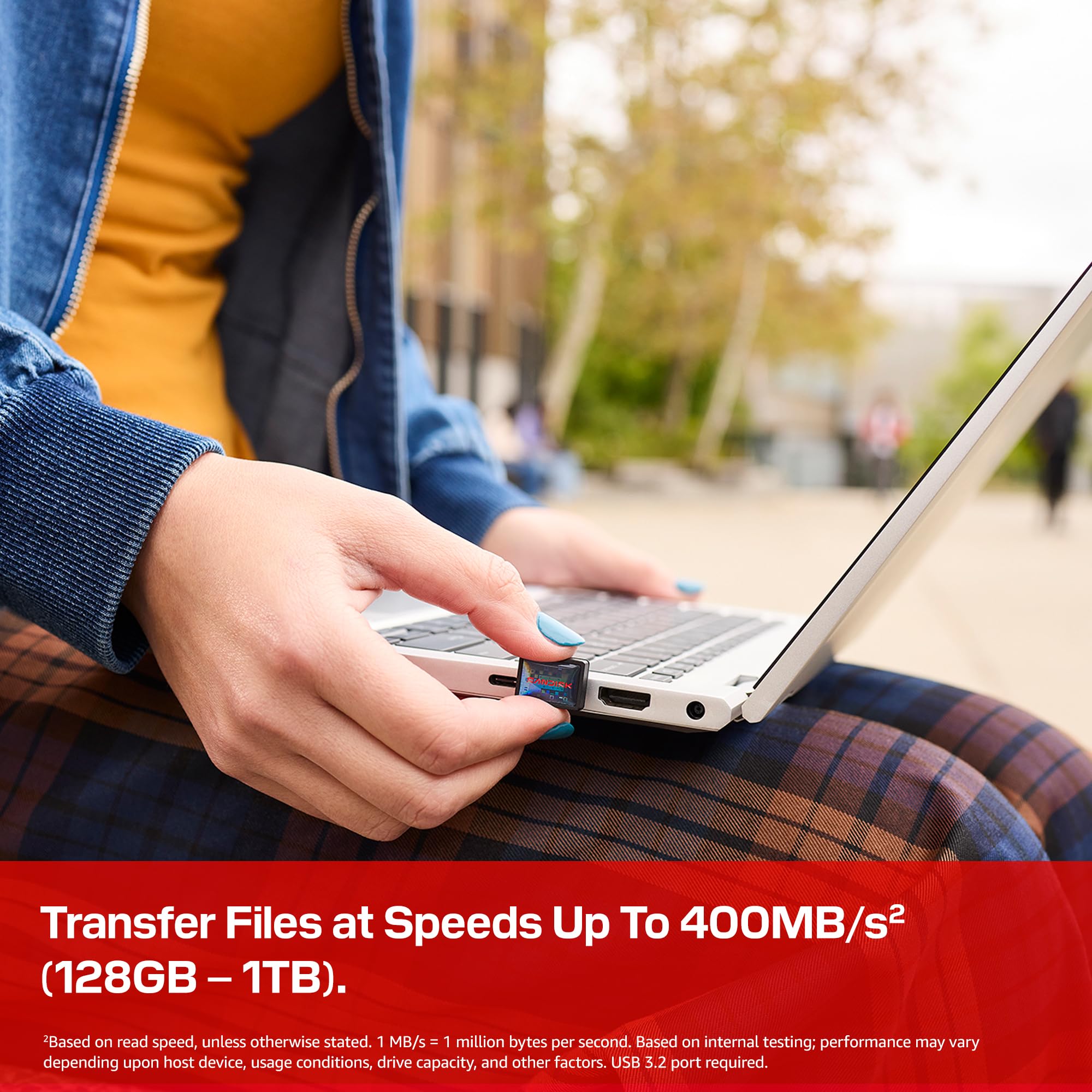 SANDISK 128 GB USB-C Flash-Laufwerk