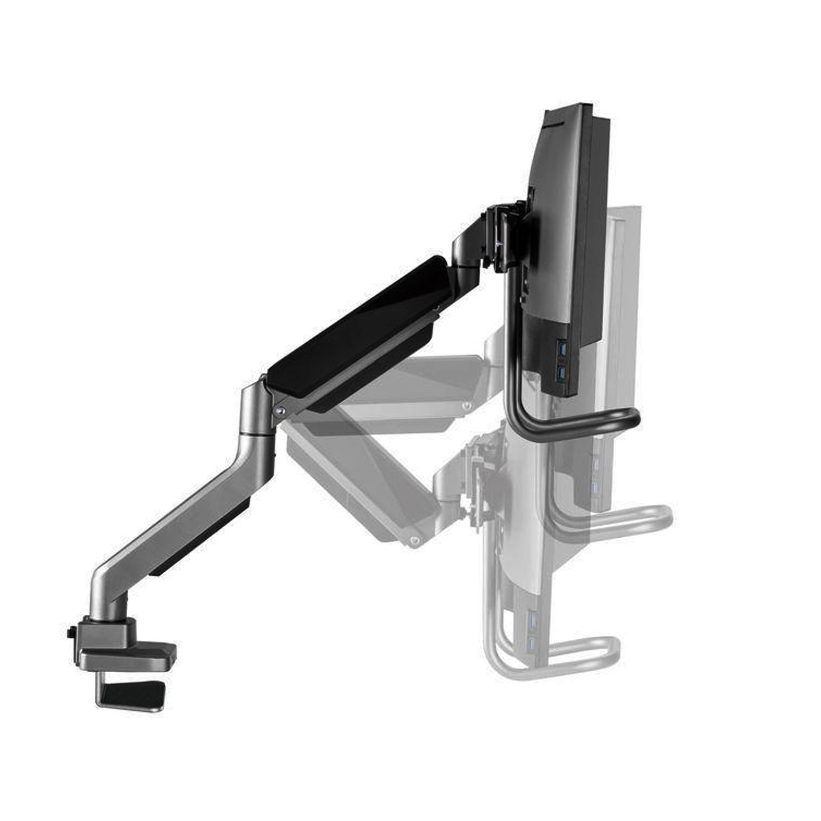 Equip 17"-32" Doppelmonitor-Tischhalterung Equip 17"-32" Doppelmonitor-Tischhalterung