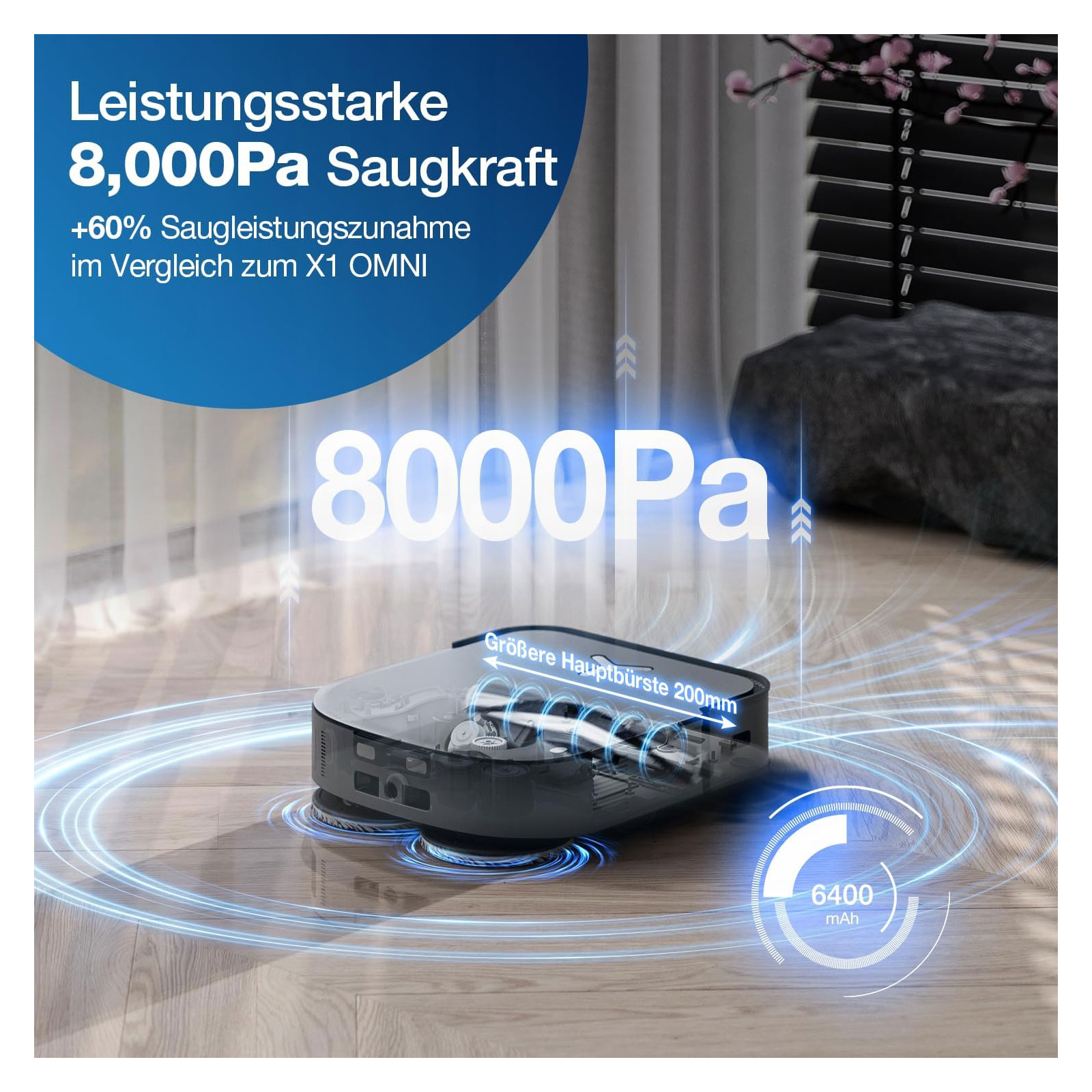 Ecovacs Saugroboter DEEBOT X2 OMNI Ecovacs Saugroboter DEEBOT X2 OMNI