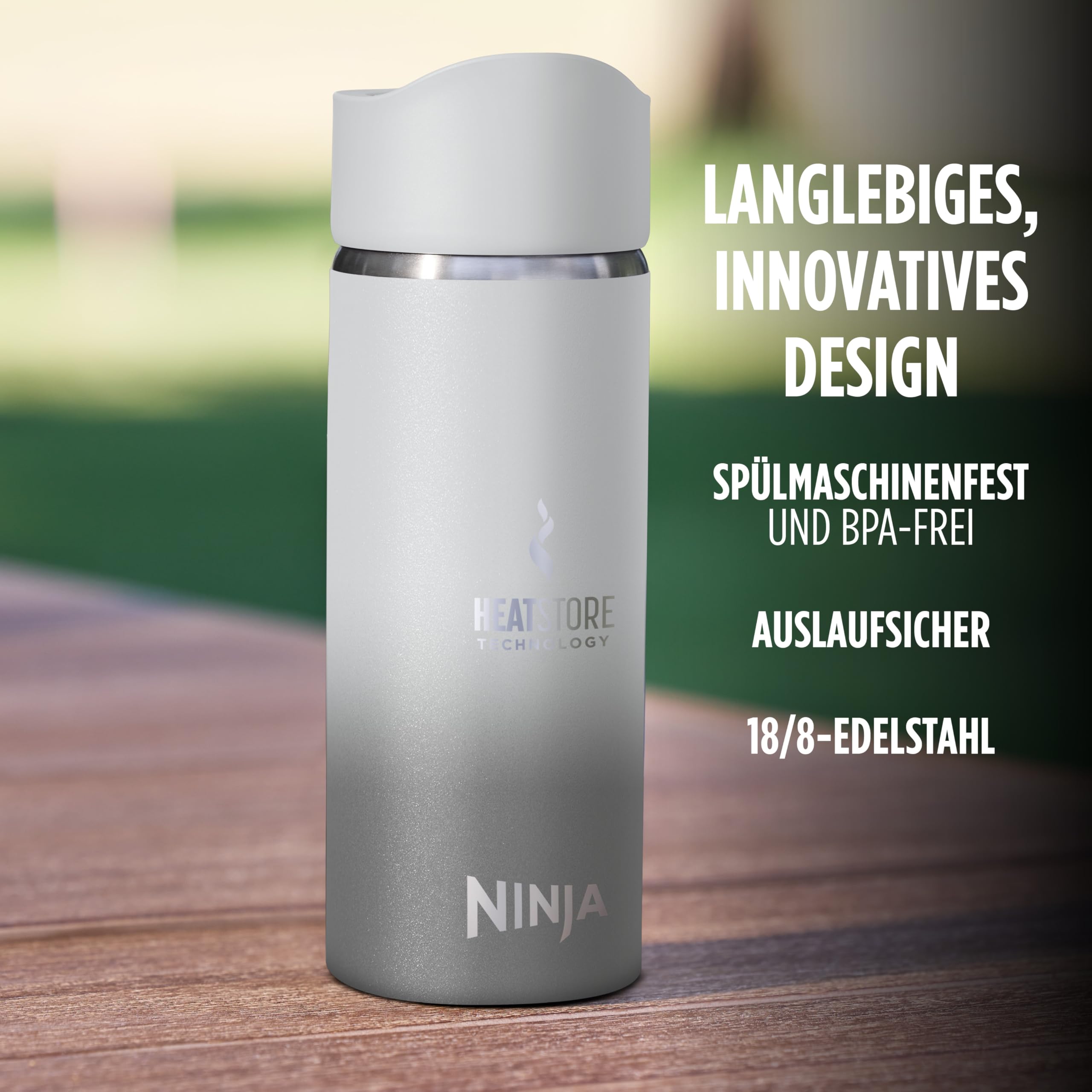 Ninja 400 ml Sip Perfect Trinkflasche für Heißgetränke