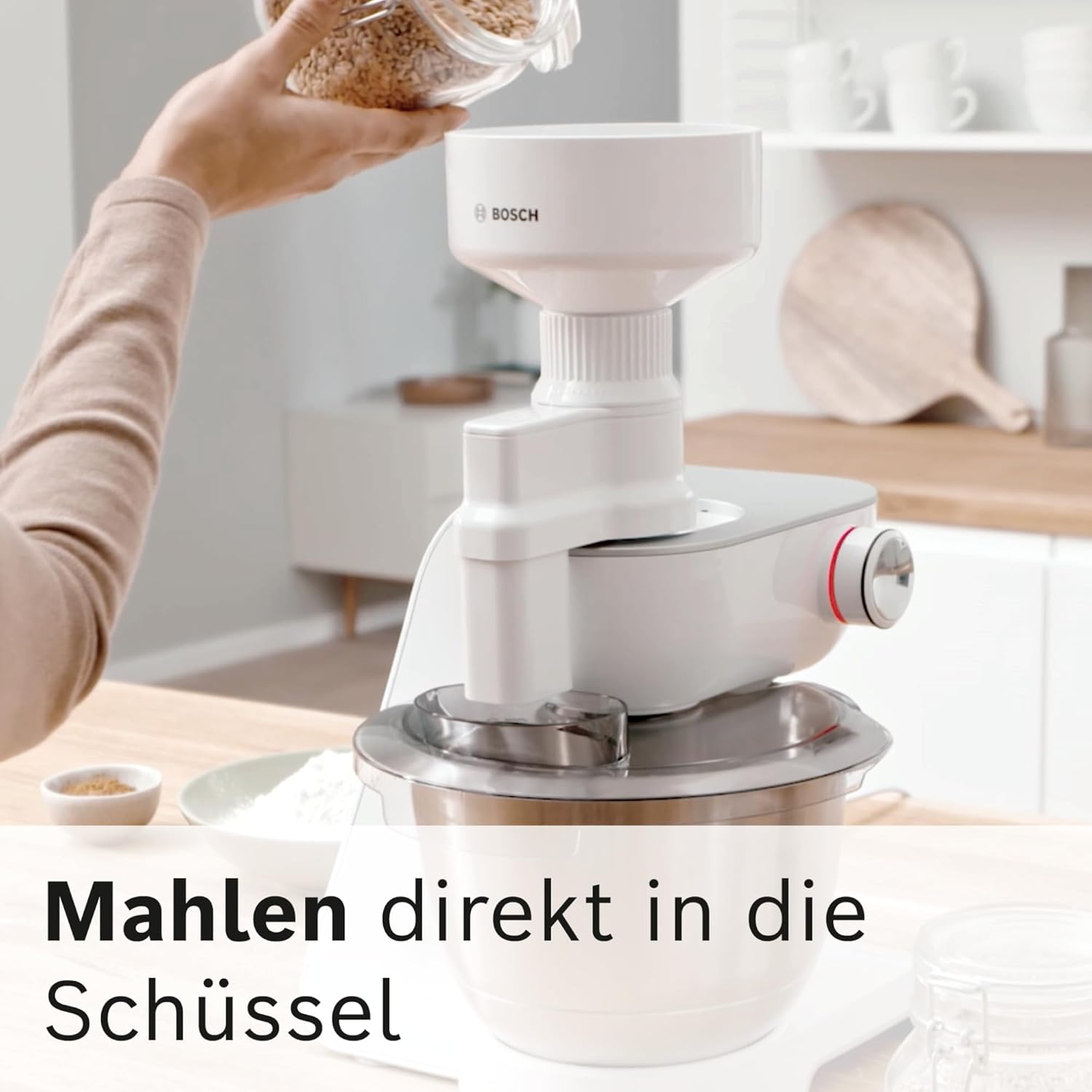 Bosch MUZ5GM1 Getreidemühle passend für Serie 2 und 4