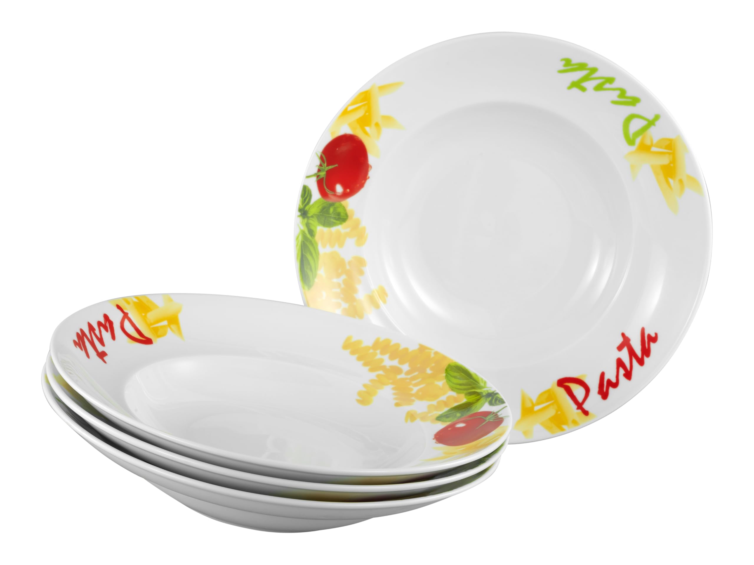 Creatable 24444 Pastateller Serie Milano Pasta 4-tlg. 4 Personen