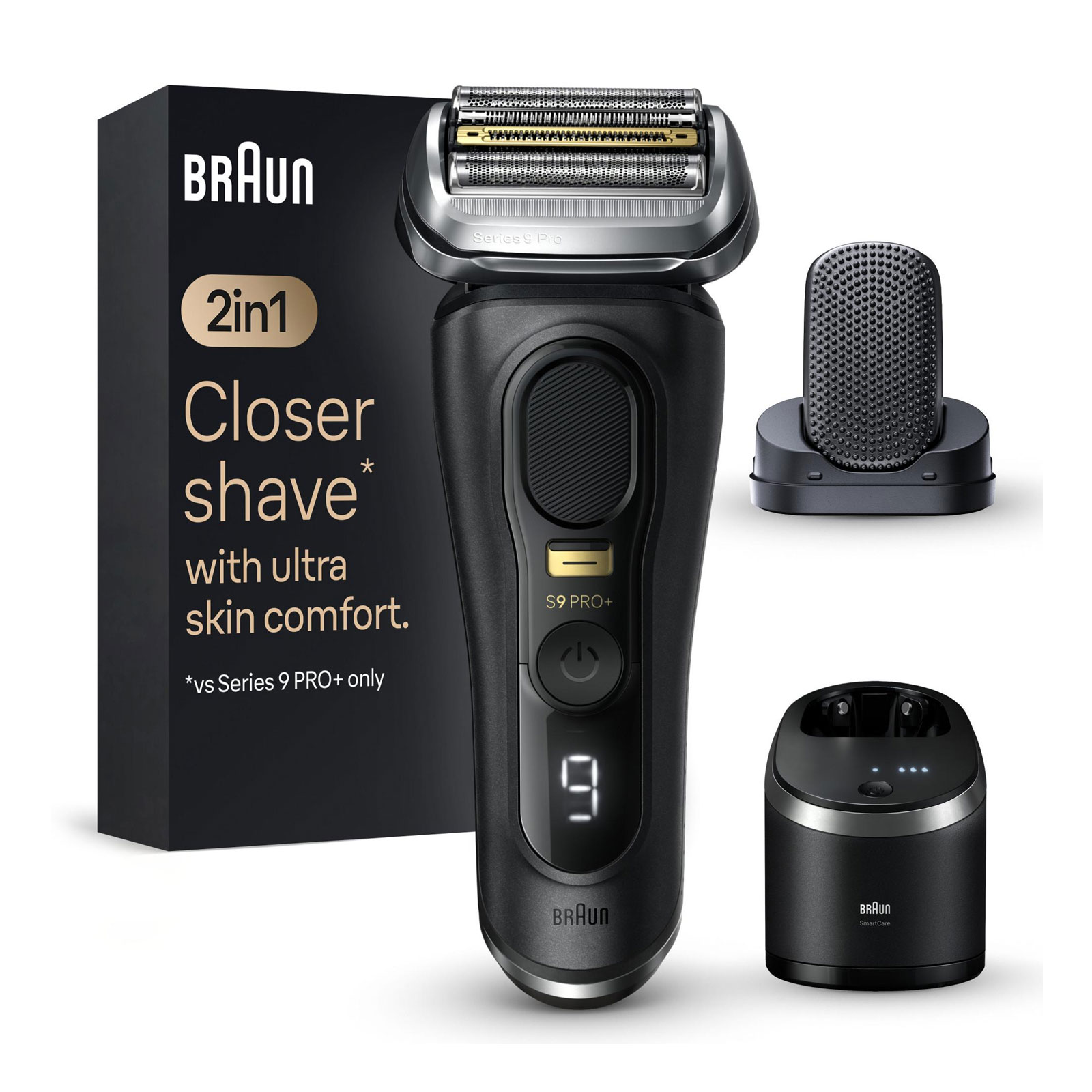 BRAUN Herrenrasierer Series 9 Pro+ 9590cc ProComfort Aufsatz