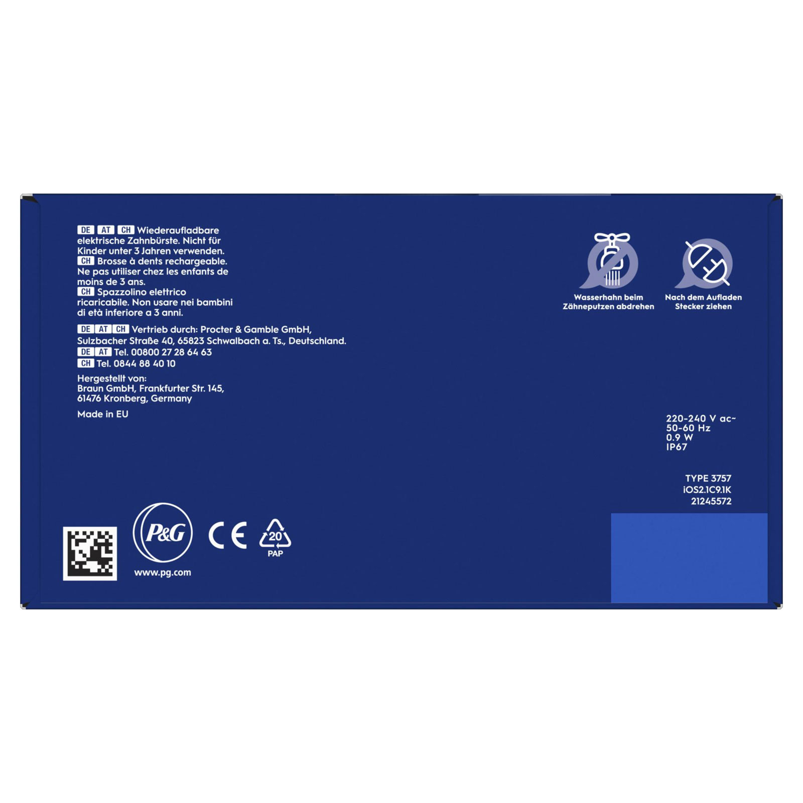 Oral-B iO Series 2 Forest Green Zahnbürste Oral-B iO Series 2 Forest Green Zahnbürste