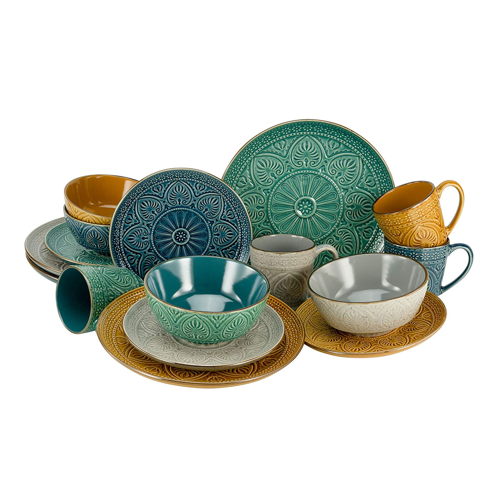 CreaTable Samarkand, Kombiservice 16-tlg