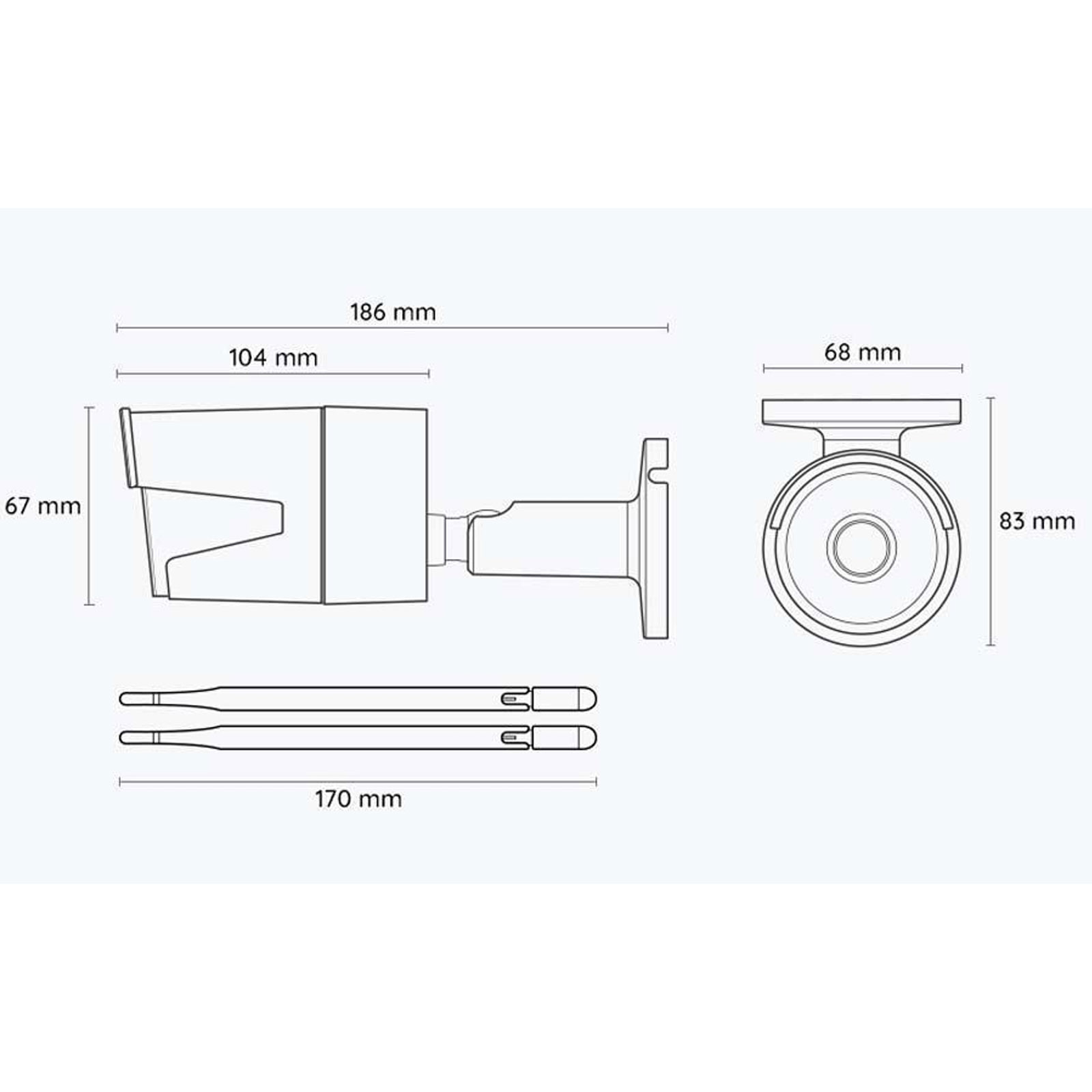 Reolink W320 WIFI Außenkamera