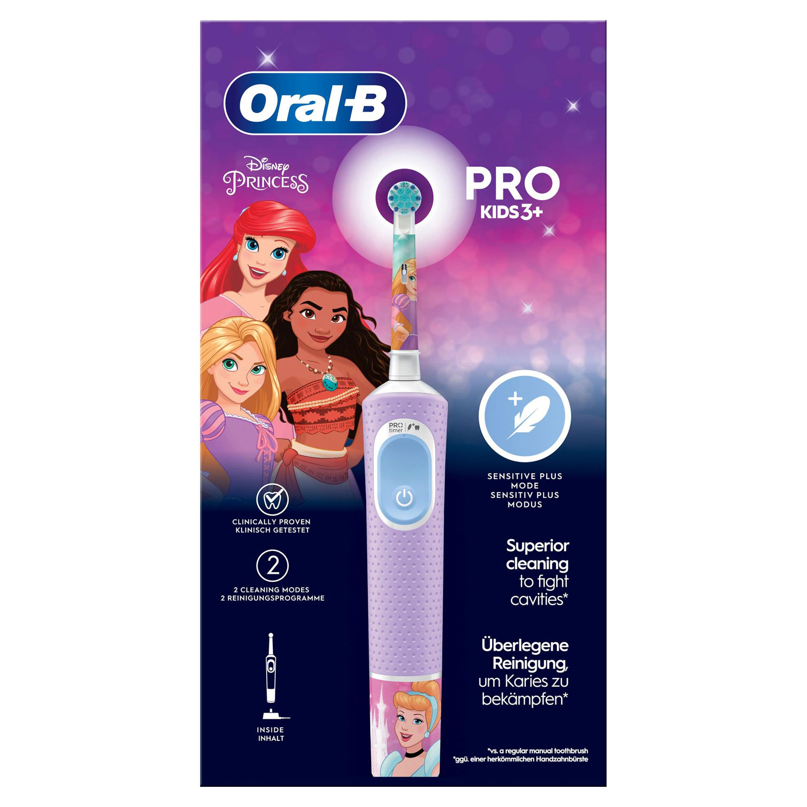 Oral-B Zahnbürste Pro Kids Disney Princess