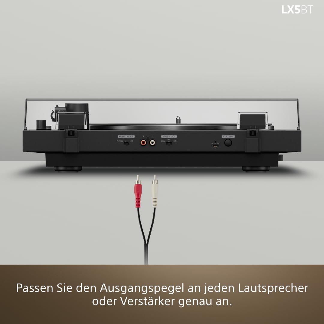 Sony PS-LX5BT Premium-Bluetooth-Plattenspieler
