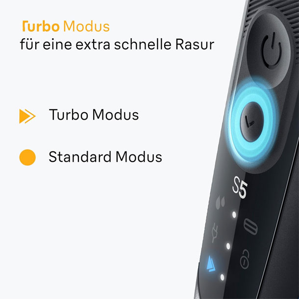 BRAUN Series 5 52-B1600s Elektrorasierer + 1 Aufsatz