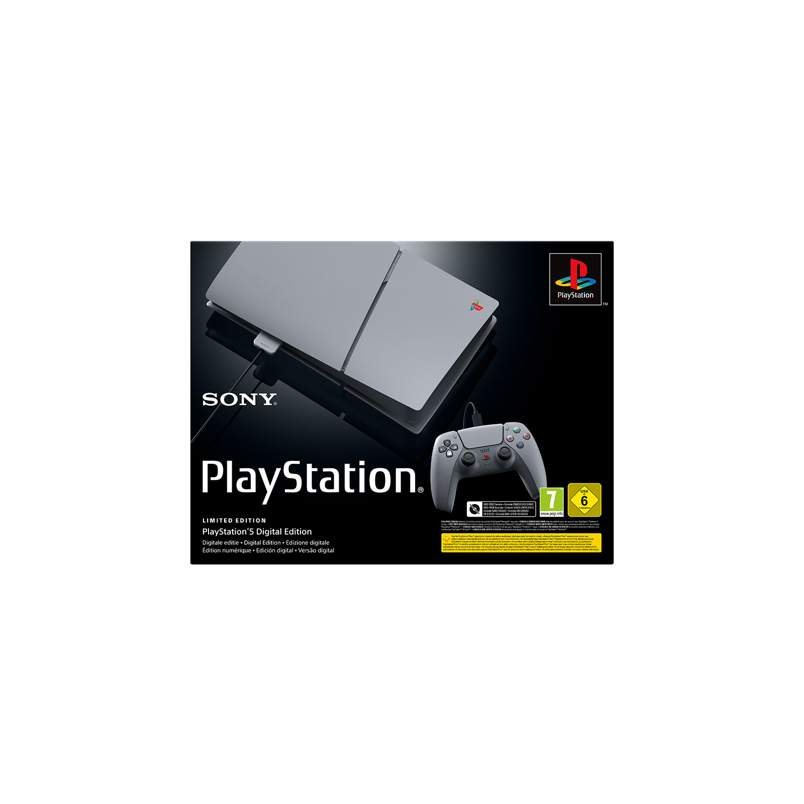 Sony PlayStation 5 Digital-Edition - 30th Anniversary Limited Edition Bundle (Modellgruppe - Slim)