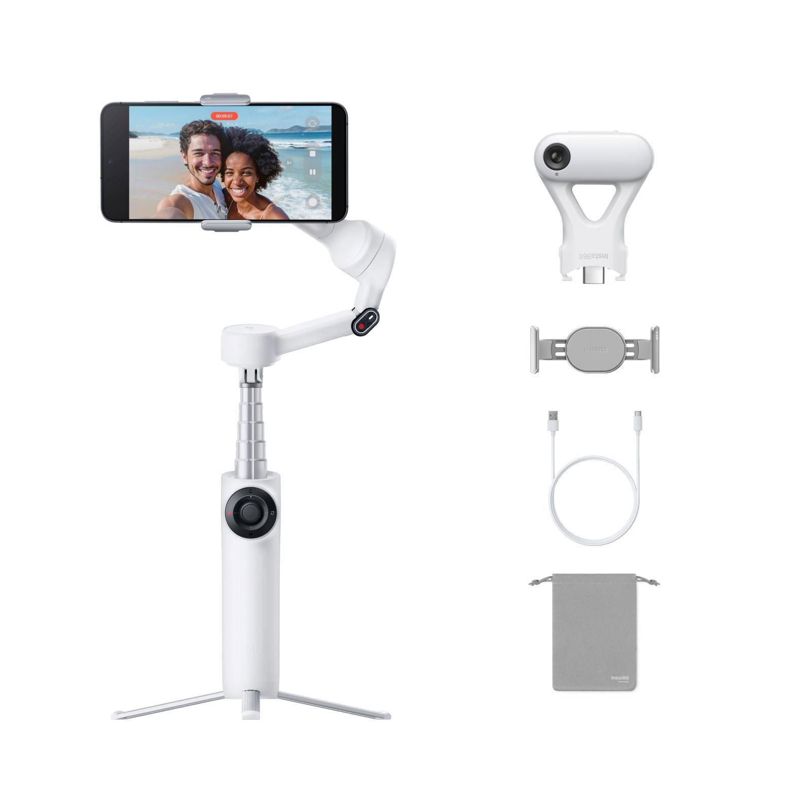 Insta360 Gimbal Flow2 Ai Tracker weiß