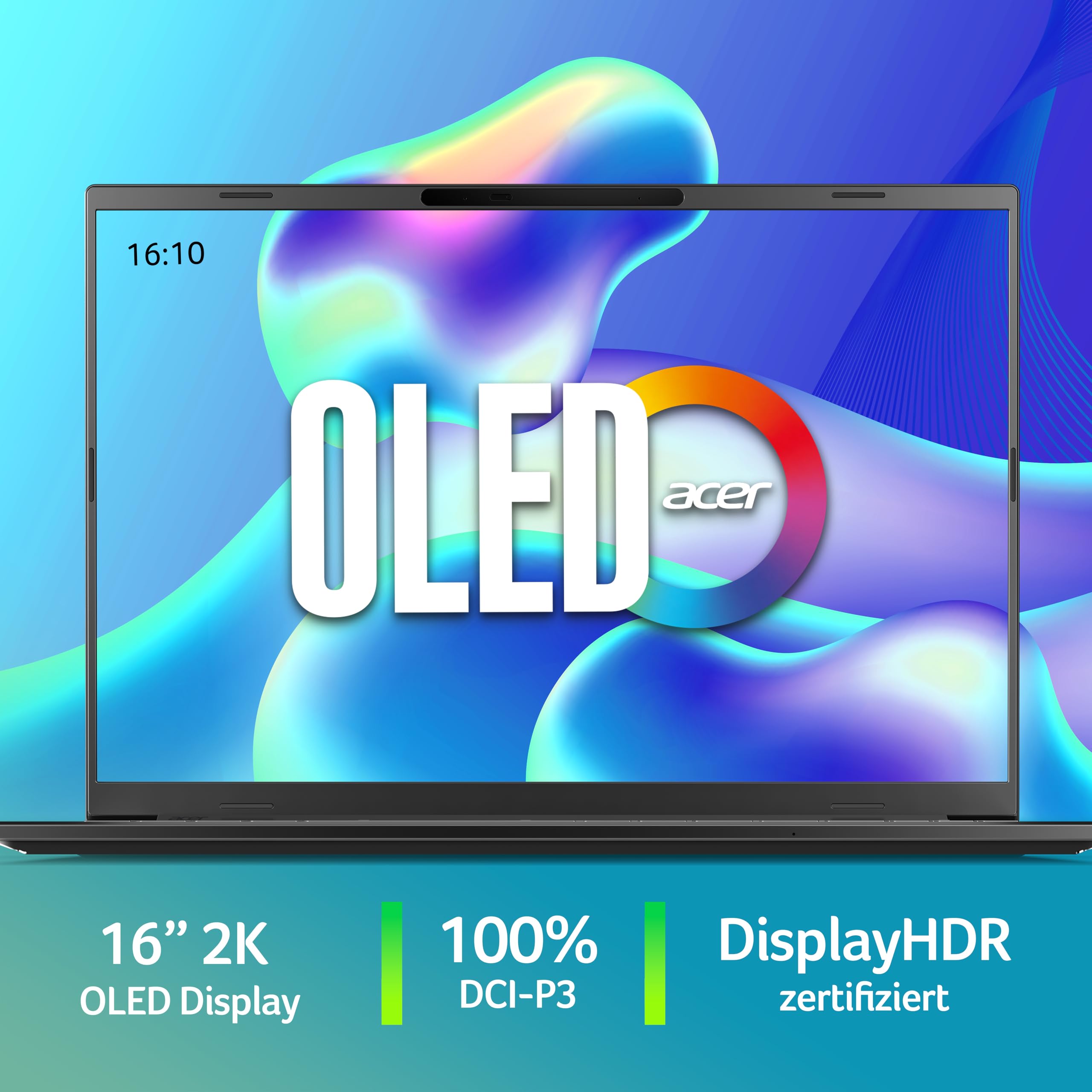 Acer Aspire 16 AI OLED (A16-52M-5565) AI Laptop