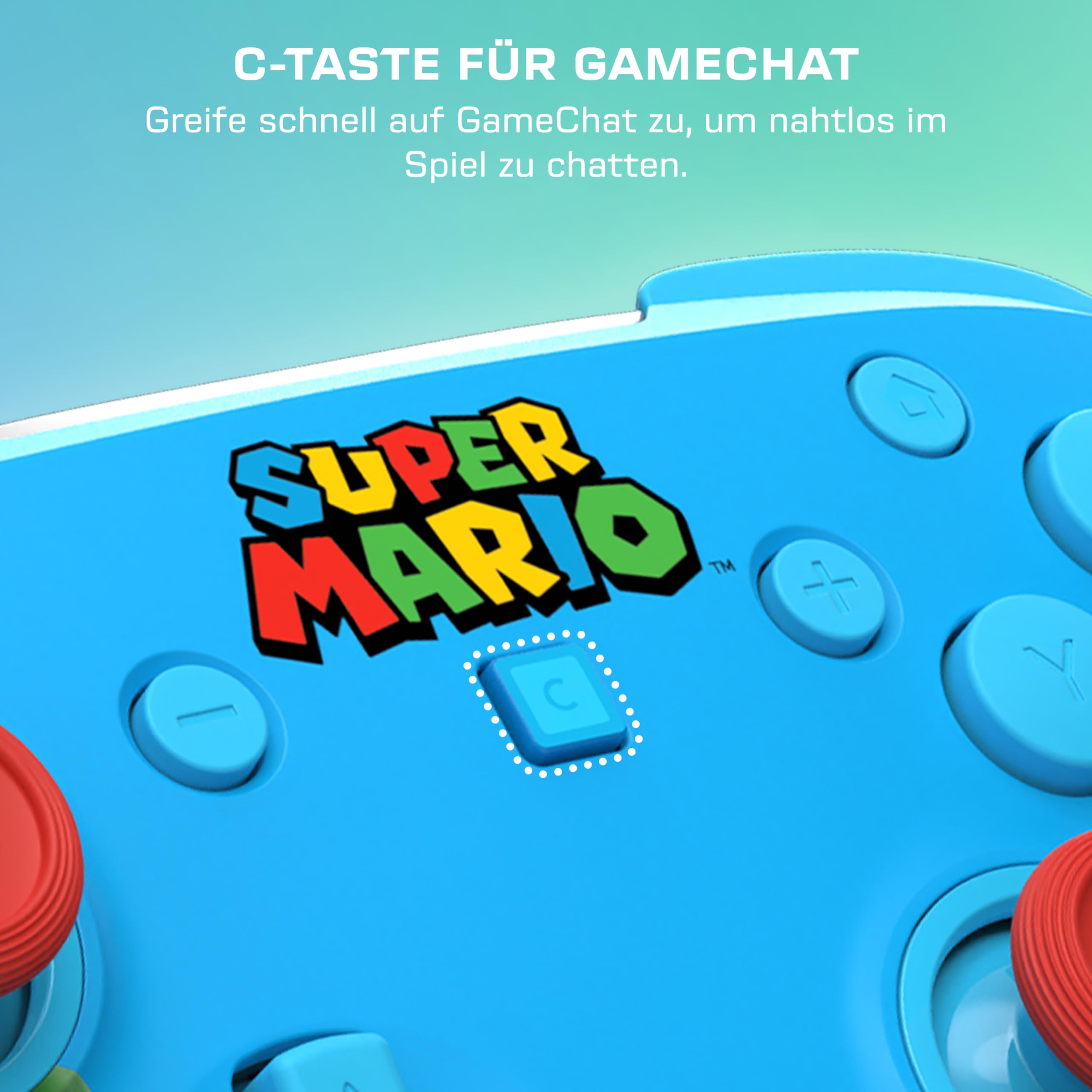 Turtle Beach Rematch Wireless Controller für Switch 2, Mario