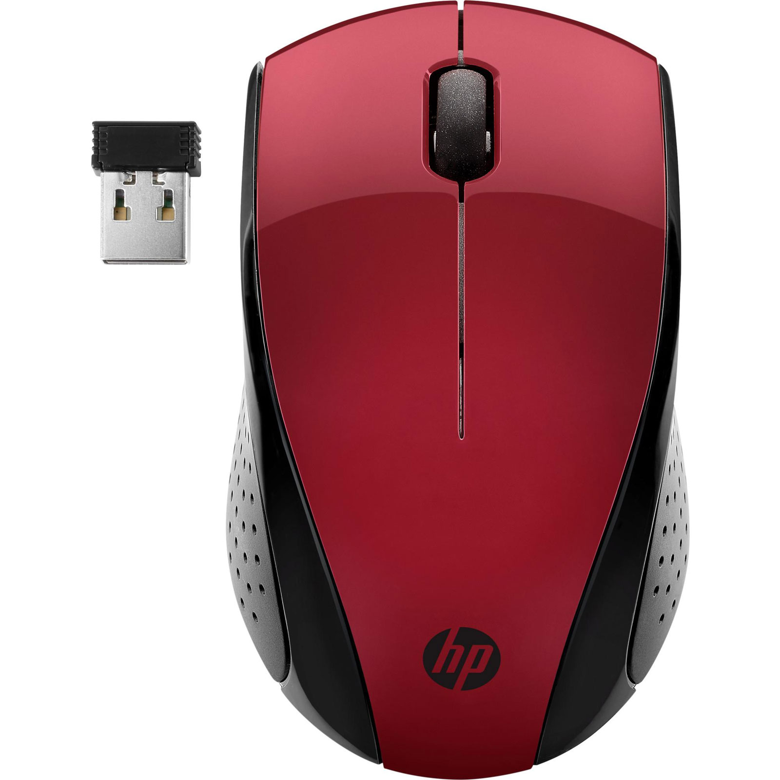 HP Wireless-Maus 220, Sunset Red (Funk, 7KX10AA#ABB)