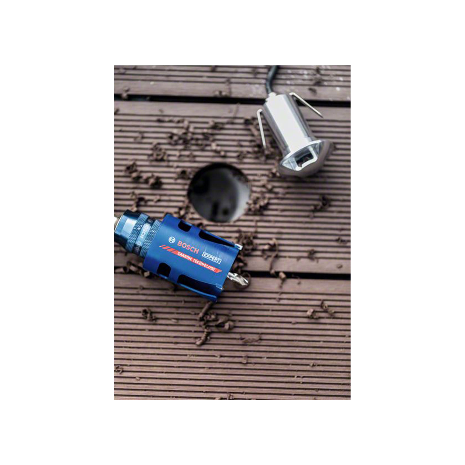 Bosch Professional Expert Construction Material Lochsaege, 152 x 60 mm. Fuer Dreh- und Schlagbohrer