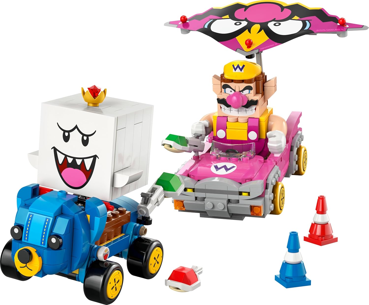 LEGO Super Mario: Mario Kart - Wario & König Buu Huu 72038