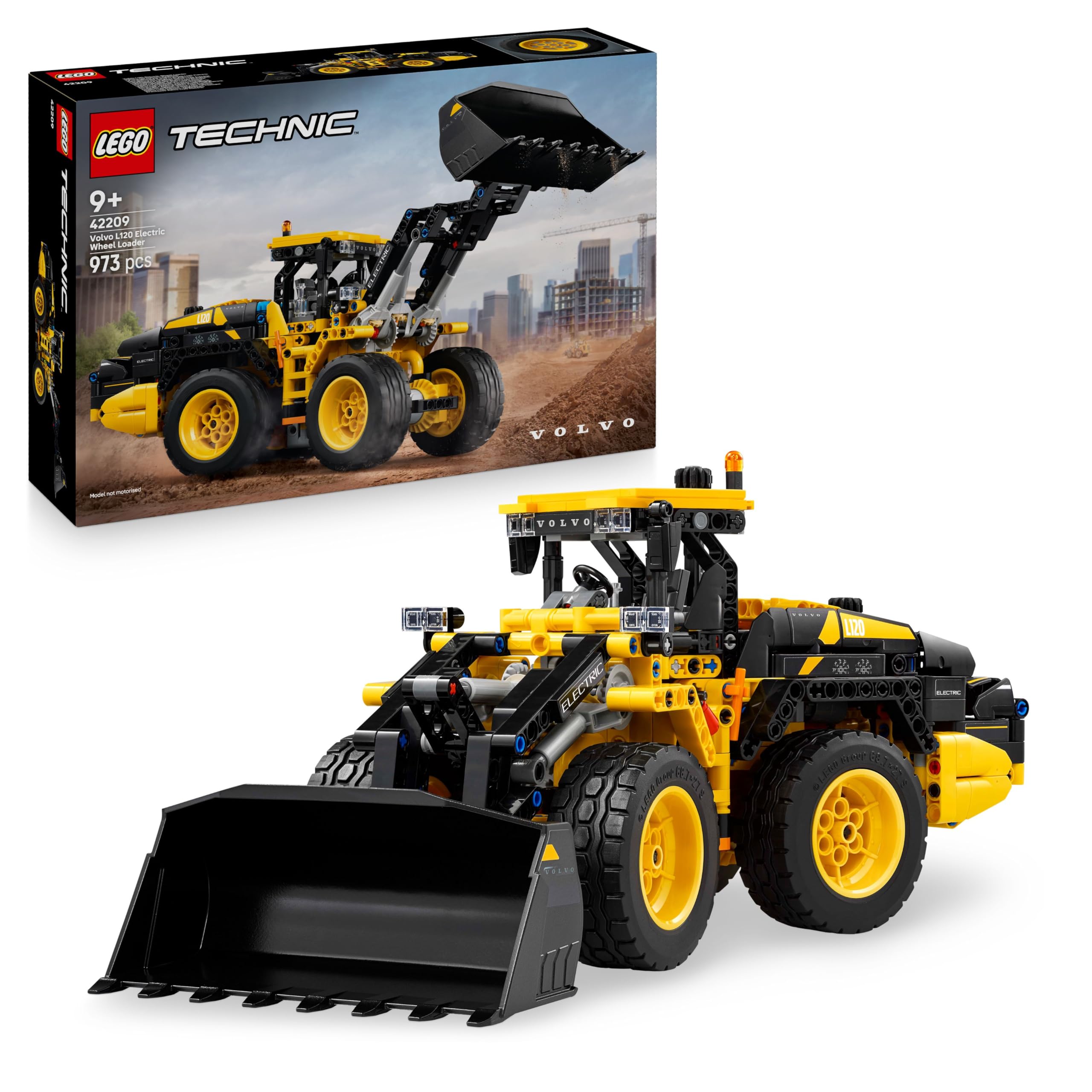 LEGO Technic Volvo L120 Electric Radlader - Baufahrzeug 42209