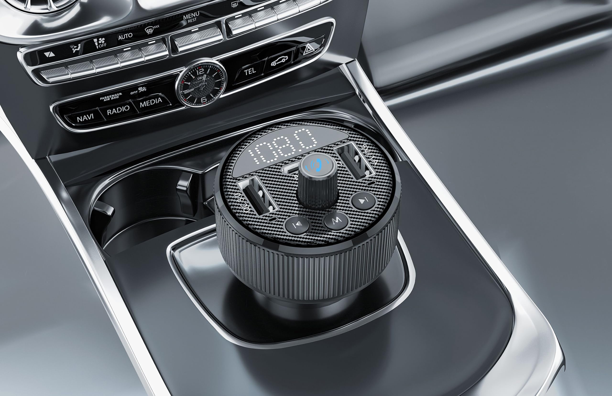 XLayer Kfz-Ladegerät 30W mit FM-Transmitter