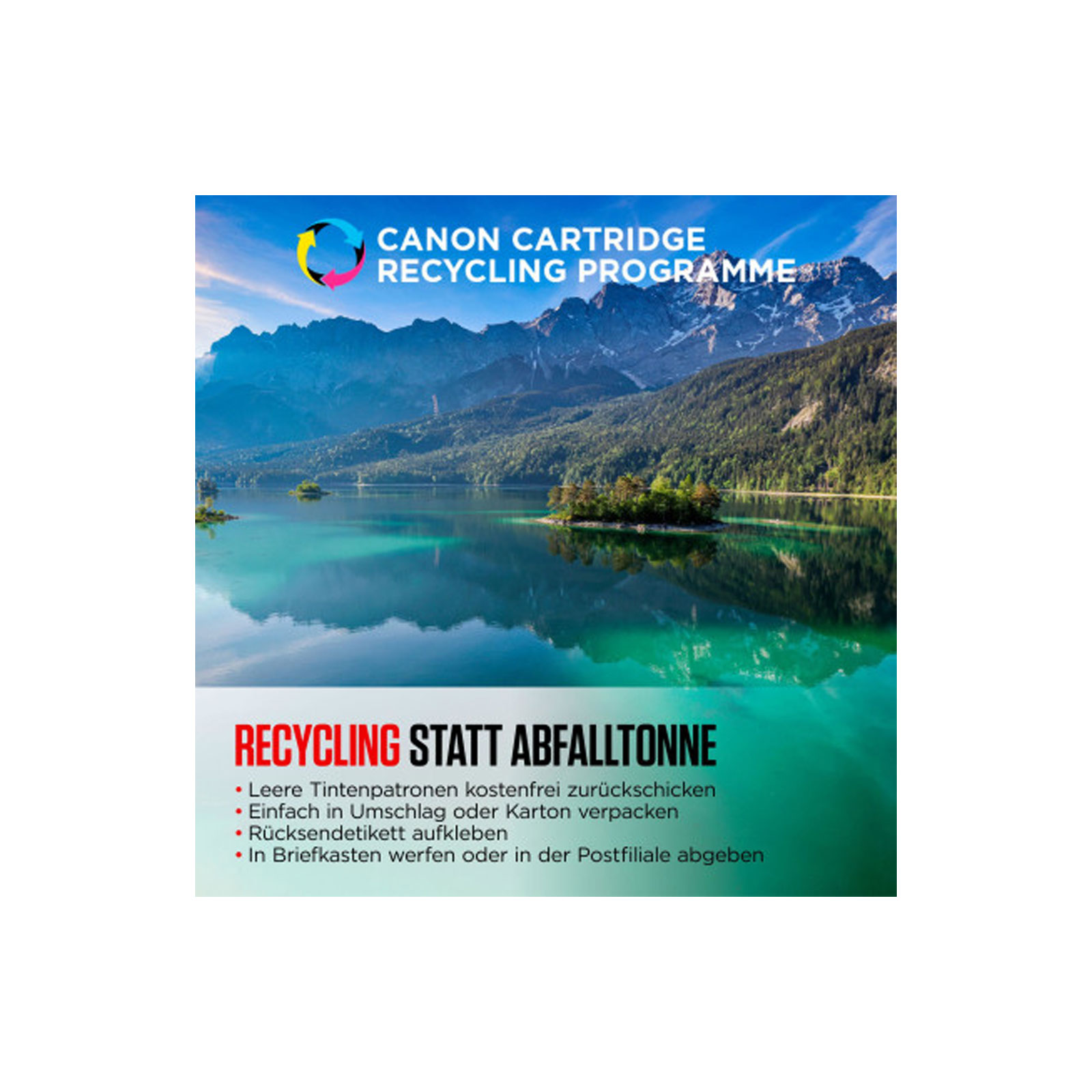 CANON PGI-580/CLI-581 PGBK/C/M/Y/BK Multipack Druckerpatronen