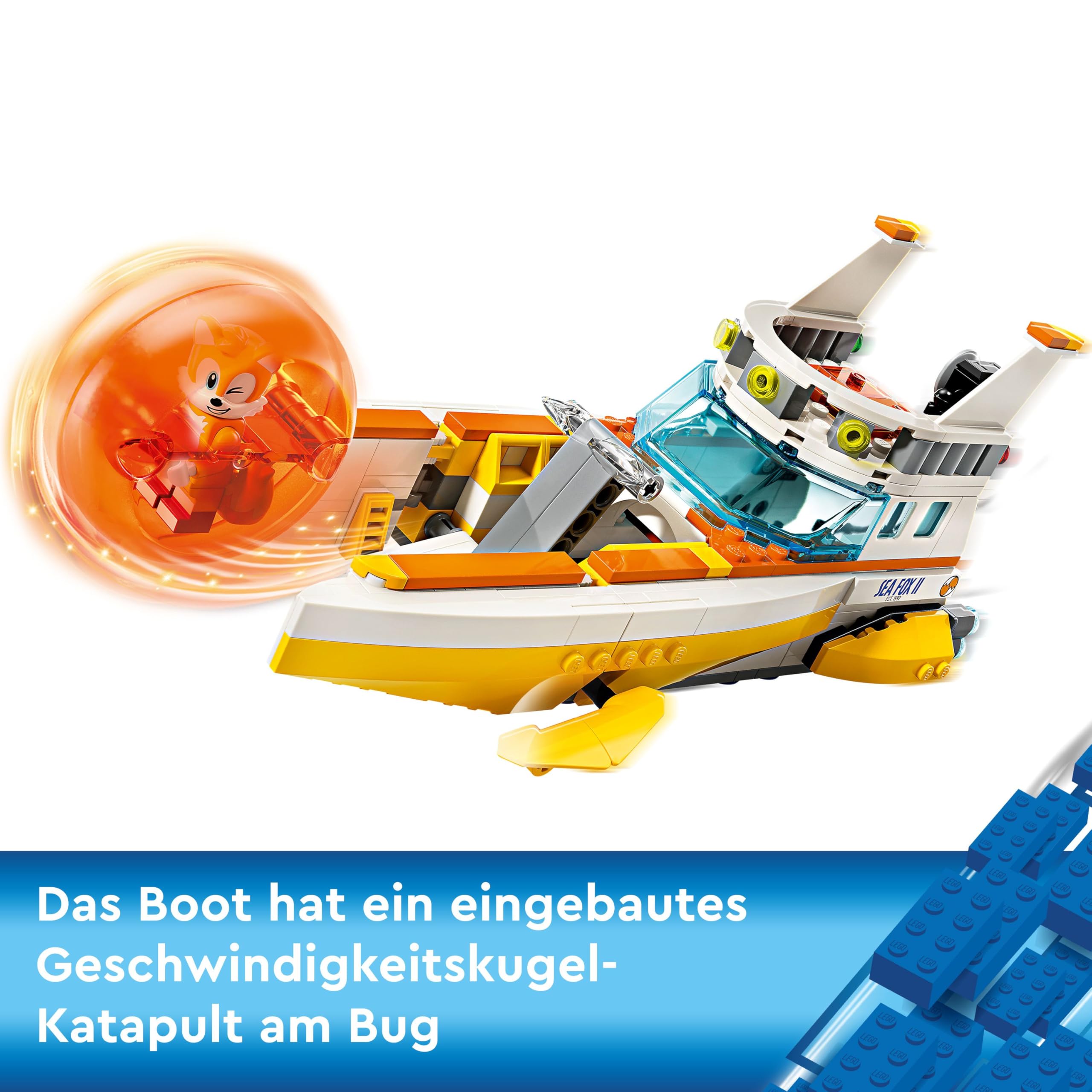 LEGO Sonic The Hedgehog Tails’ Abenteuerboot 76997