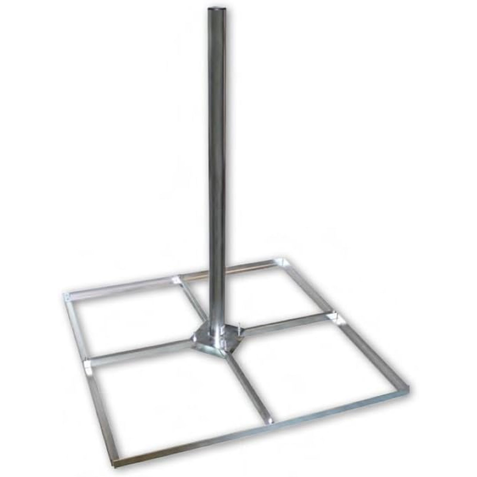 MEGASAT Balkonständer Mast 1m Betonplatte 4x50 110098
