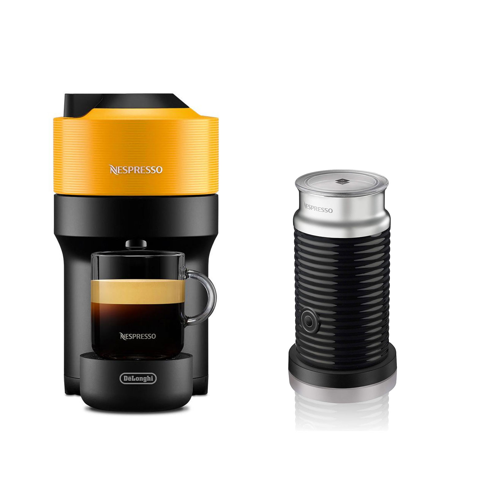 DeLonghi ENV90.Y  Vertuo Pop Nespresso Kapselmaschine + Aeroccino 3 Milchschäumer DeLonghi ENV90.Y  Vertuo Pop Nespresso Kapselmaschine + Aeroccino 3 Milchschäumer