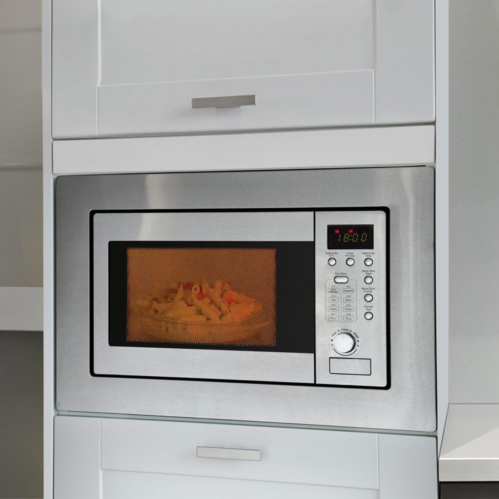 Bomann MWG 2215 EB Einbau-Mikrowelle mit Grill