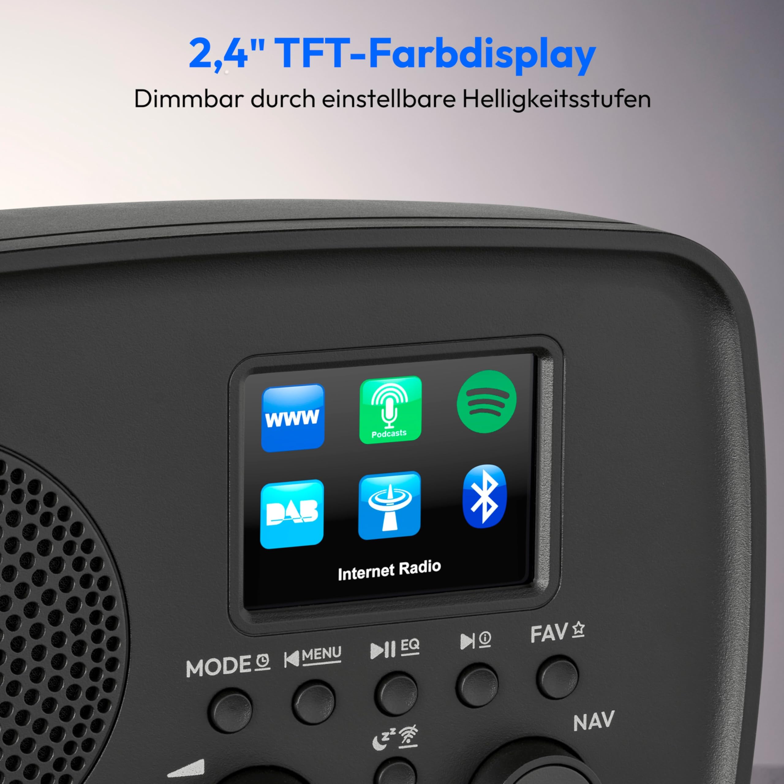 MEDION Internetradio mit DAB+ Life IRE-1