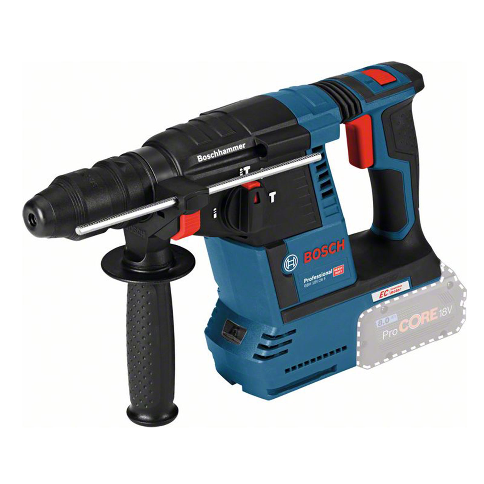 Bosch Professional GBH 18V-34 CF (2xPC 5.5, GAL 1880 CV CC) Akkubohrhammer