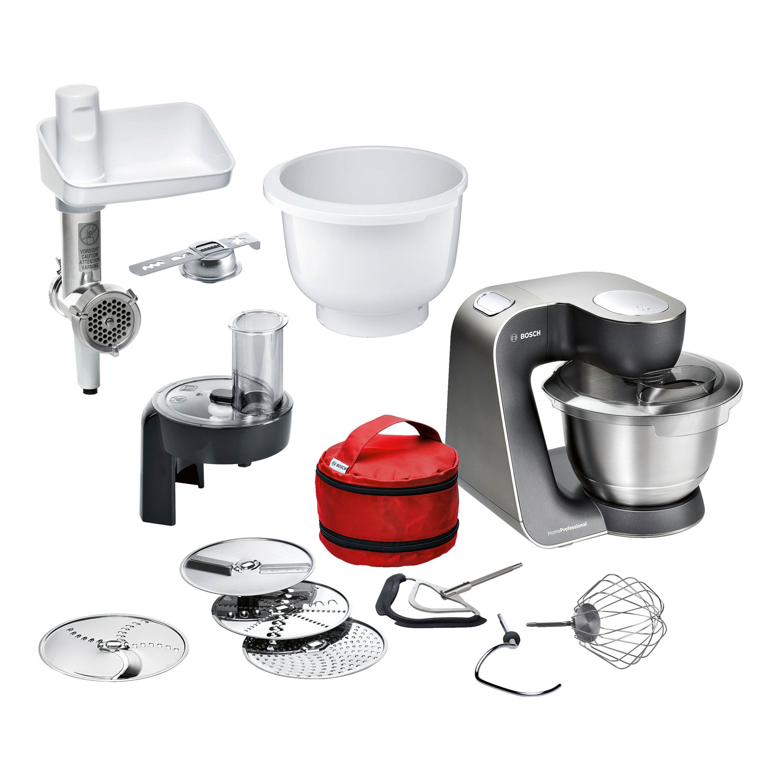 Bosch MUM59N26DE Küchenmaschine + MUZ5BS1
