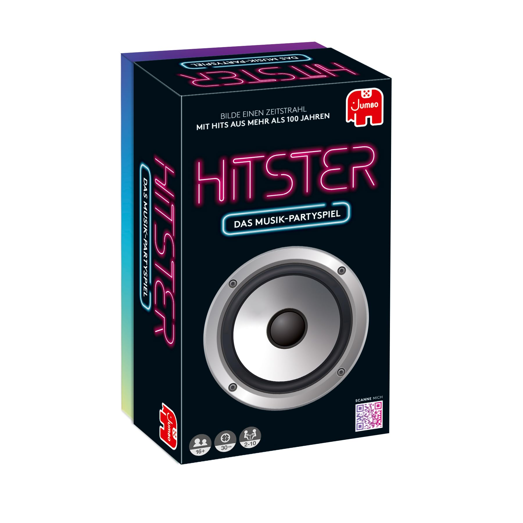 Hitster Original - EIN Party- und Kartenspiel - 2 bis 10 Spieler ab 16 Jahren