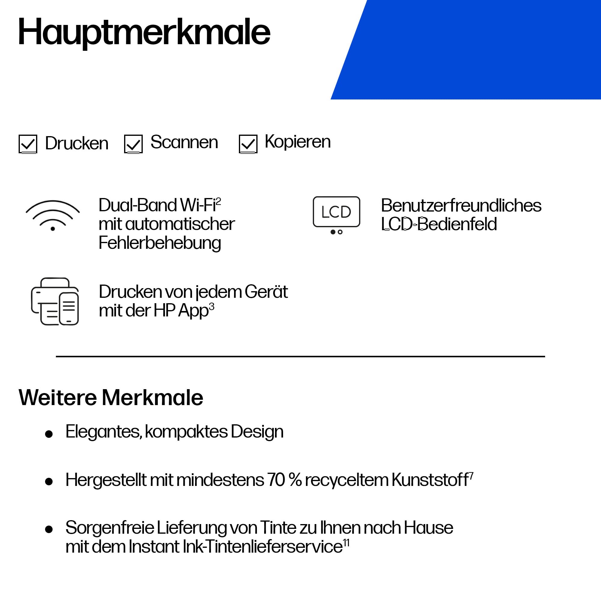 HP DeskJet 2920 Multifunktionsdrucker